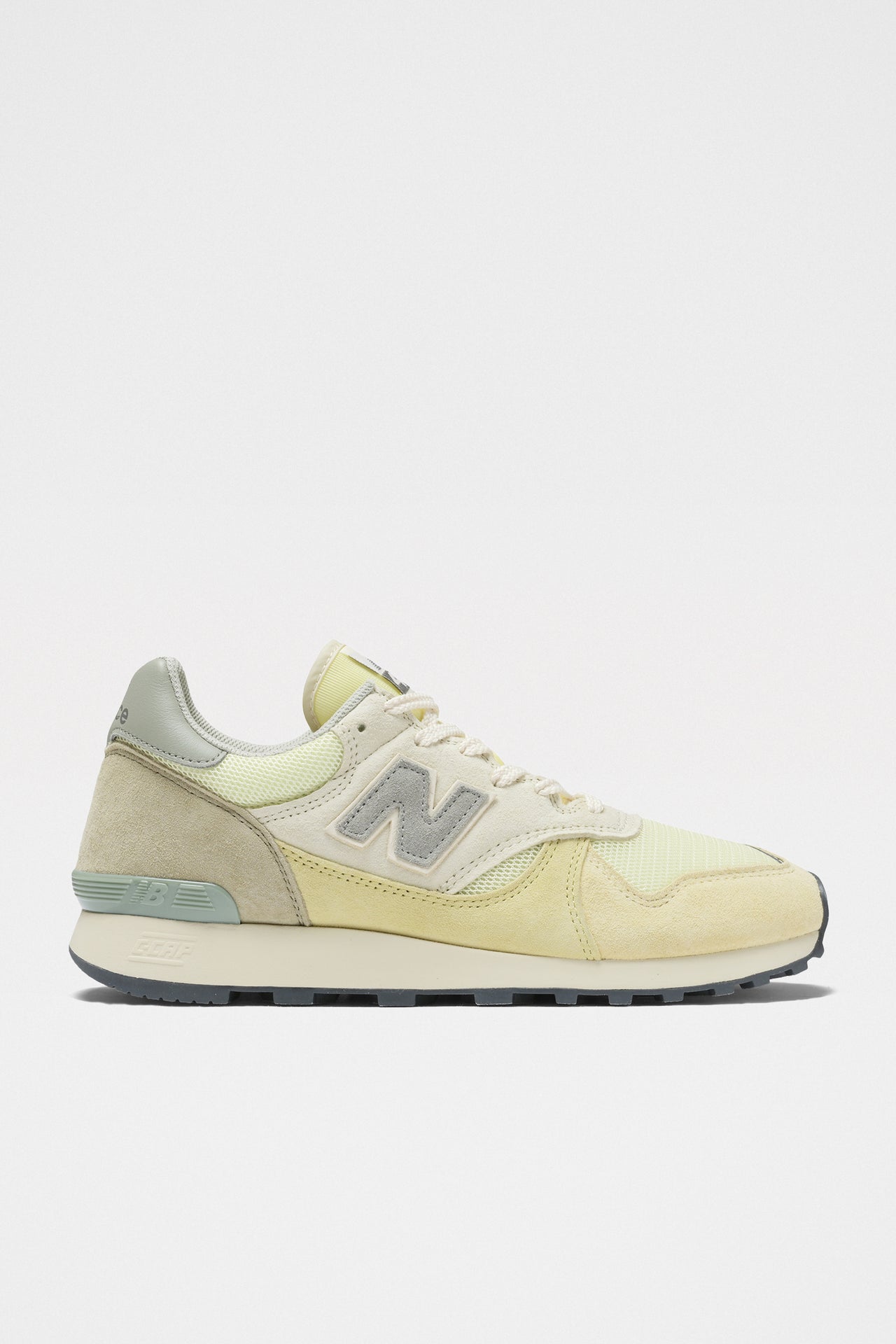 New Balance x Auralee 475 Aloe Wash / Beechnut  / Lily Pad