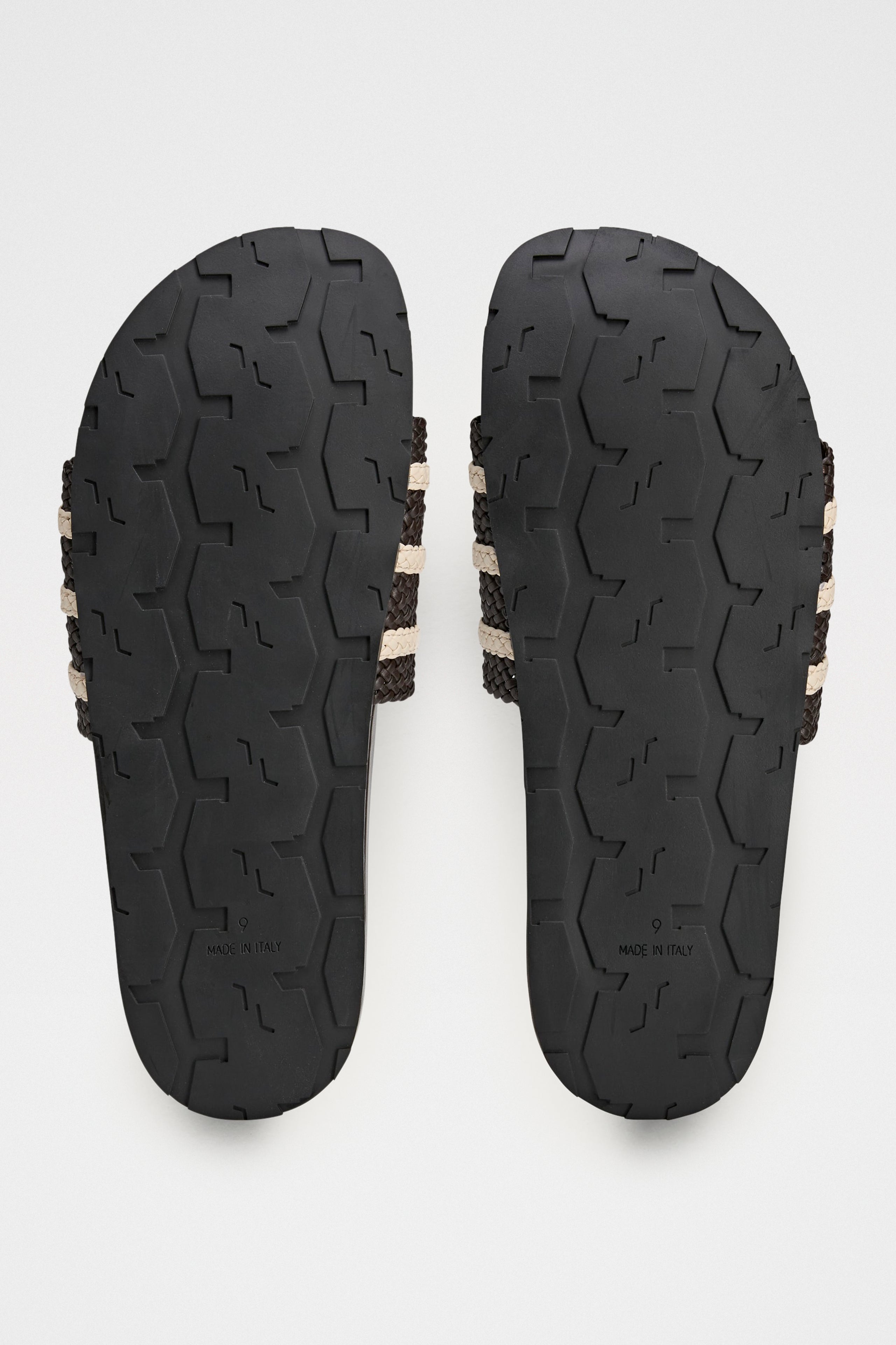 adidas by Wales Bonner Adilette Slides Dark Brown / Wonder White