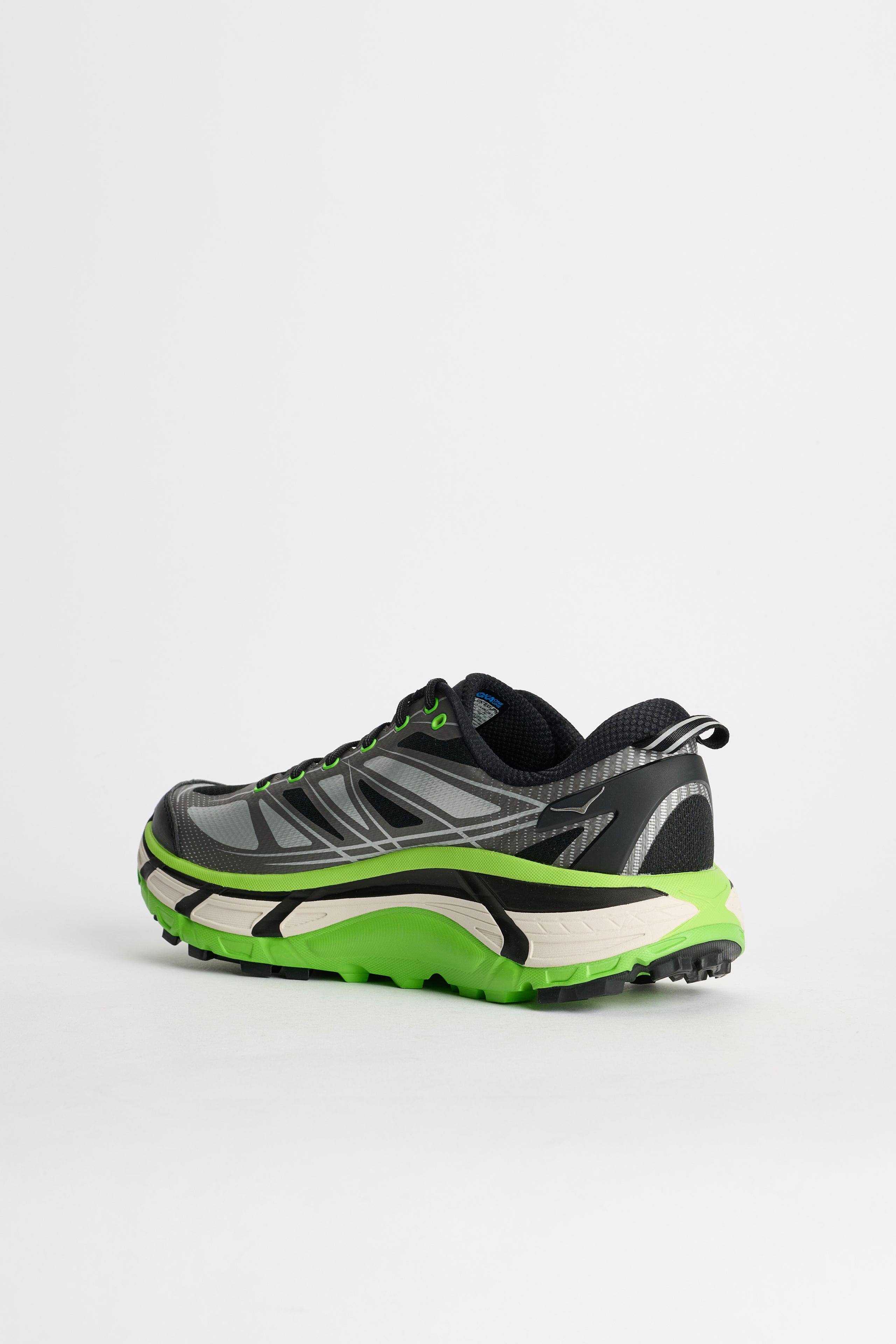 HOKA U Mafate Speed 2 Black / Electric Green