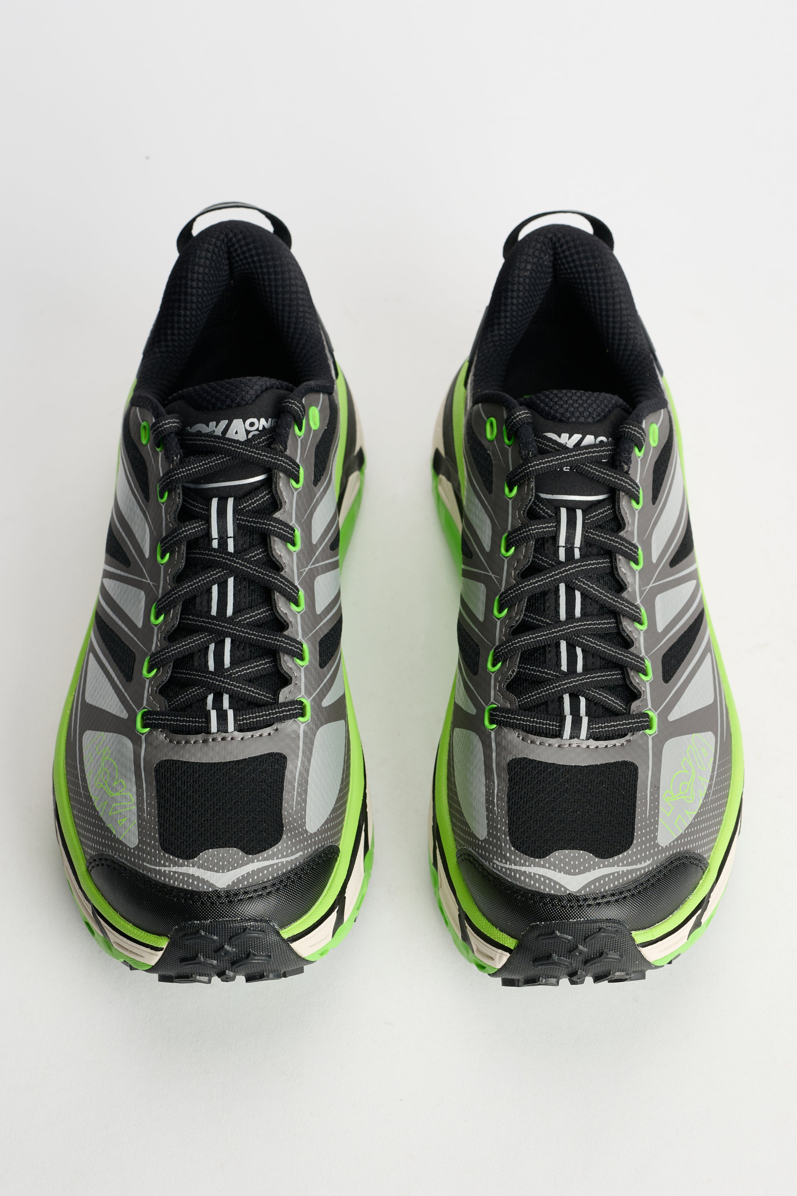 HOKA U Mafate Speed 2 Black / Electric Green