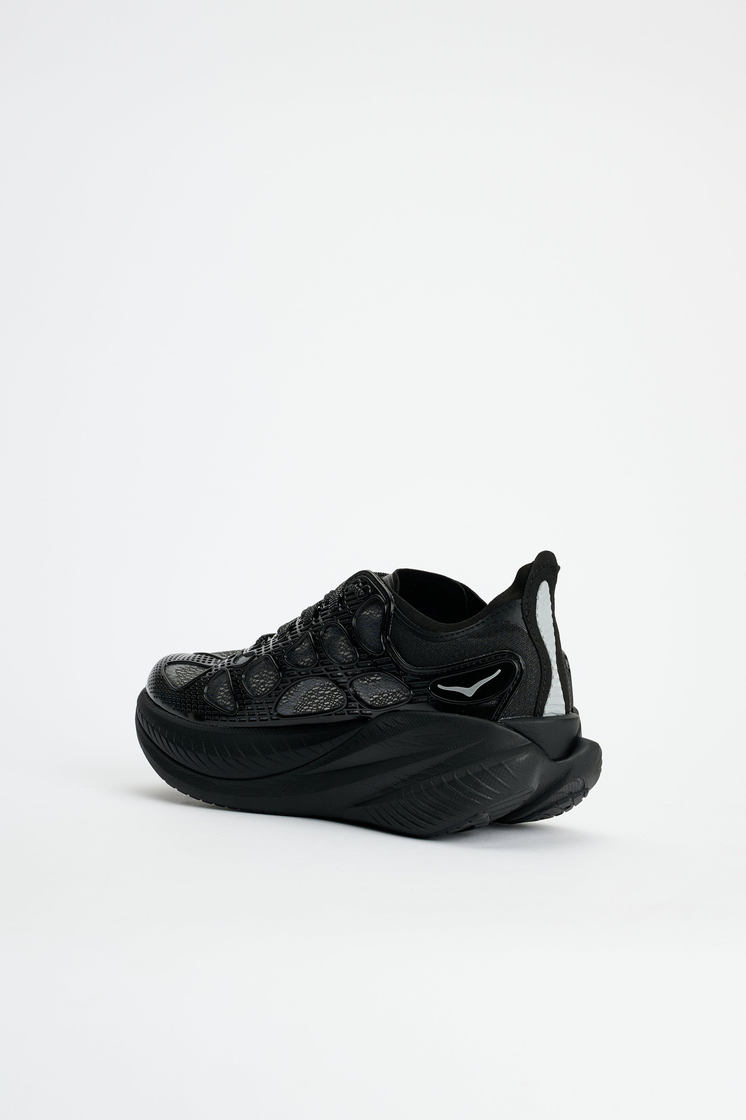 HOKA U Mach x Caged Black / Midnight Blue