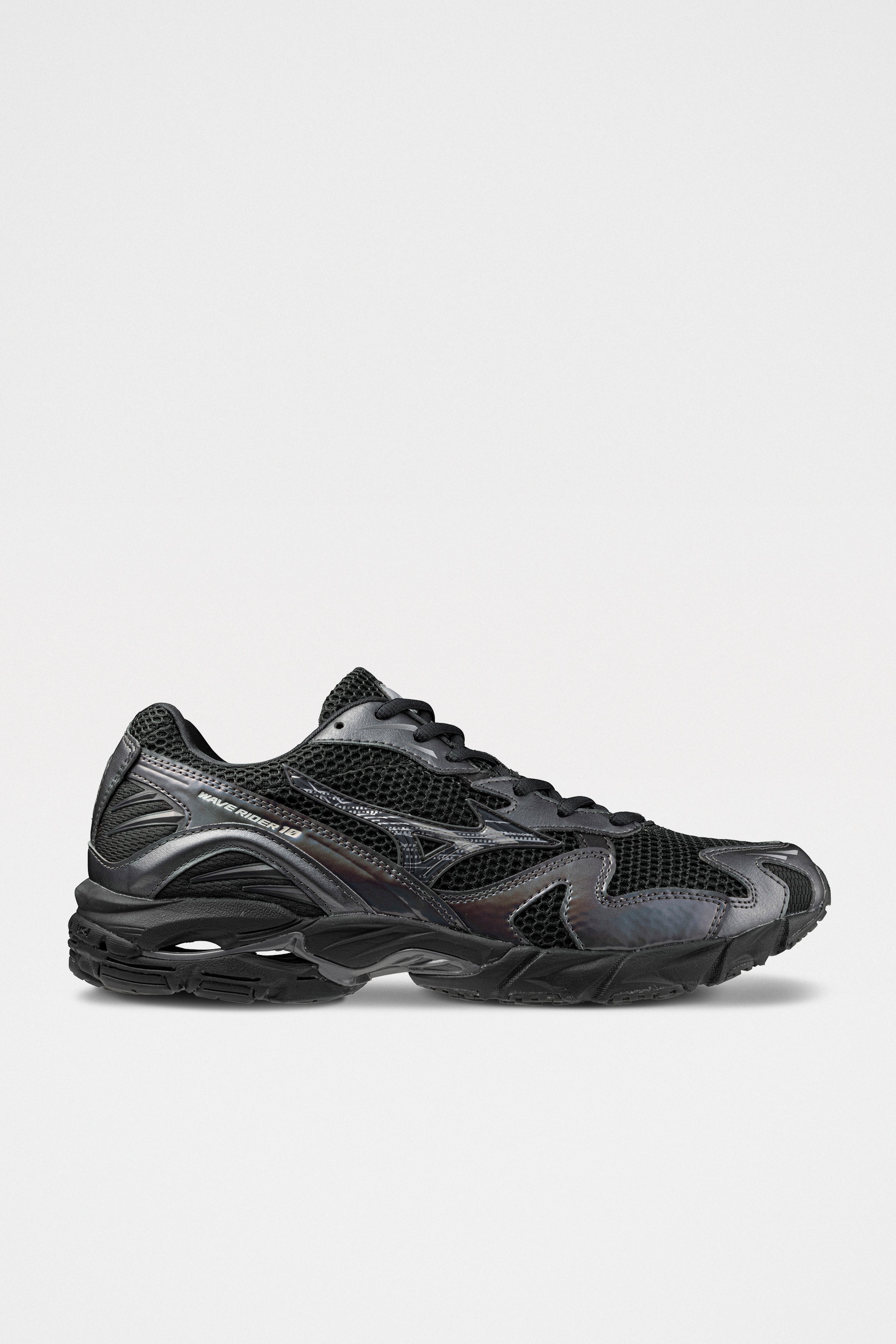 Mizuno Wave Rider 10 Black Sand / Metallic Grey