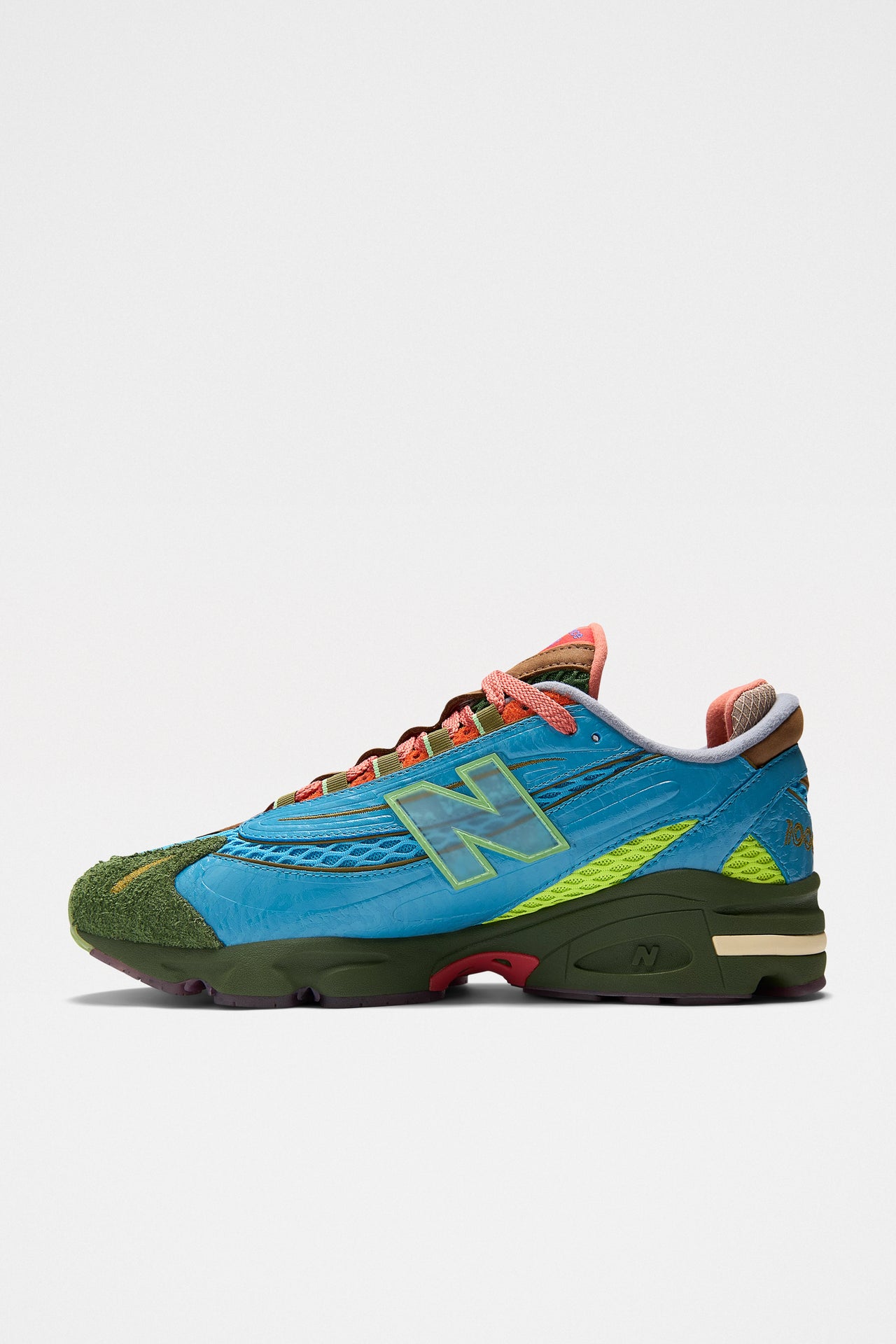 New Balance x Salehe Bembury 1000 Blue / Douglas Fir