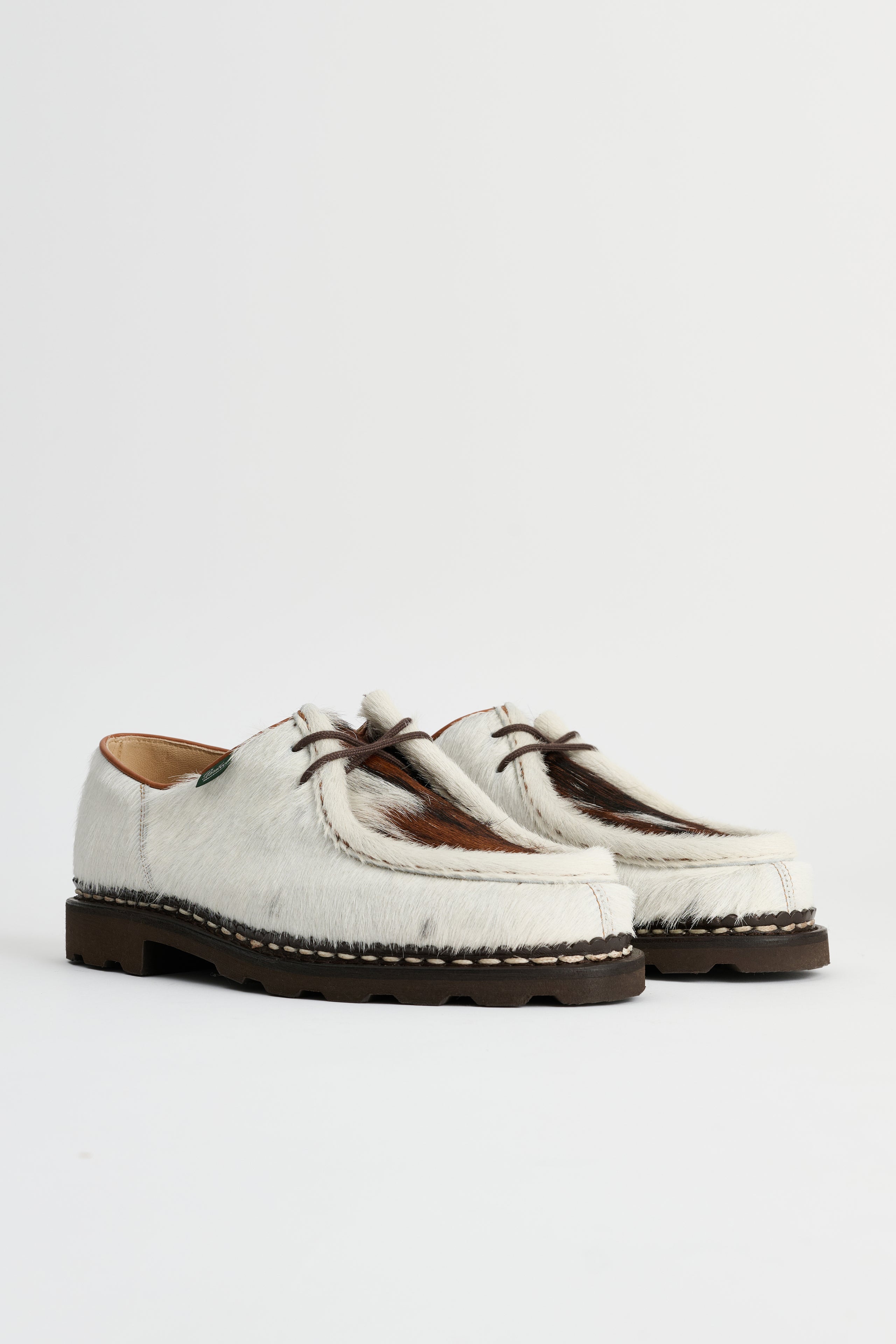 Paraboot Michael Cow Marron / Blanc