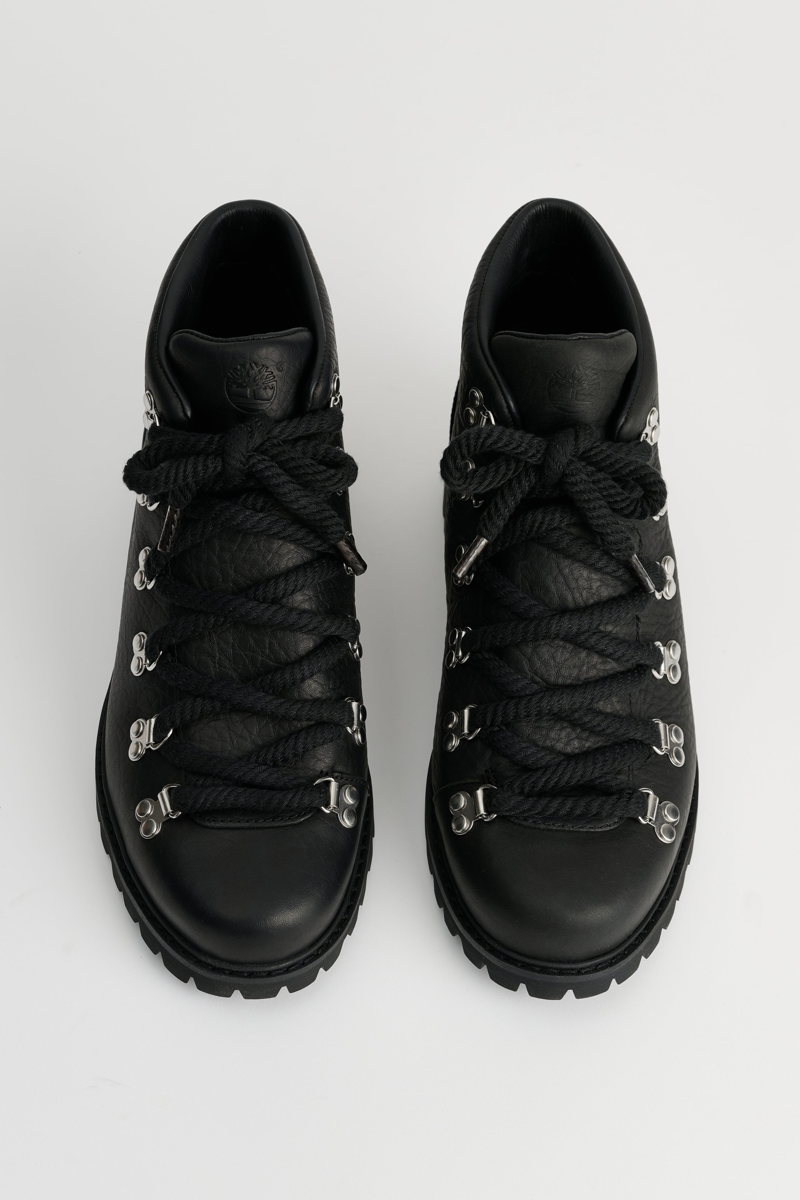 Timberland Authentic Hike Mid Lace Up Boot Black Full Grain