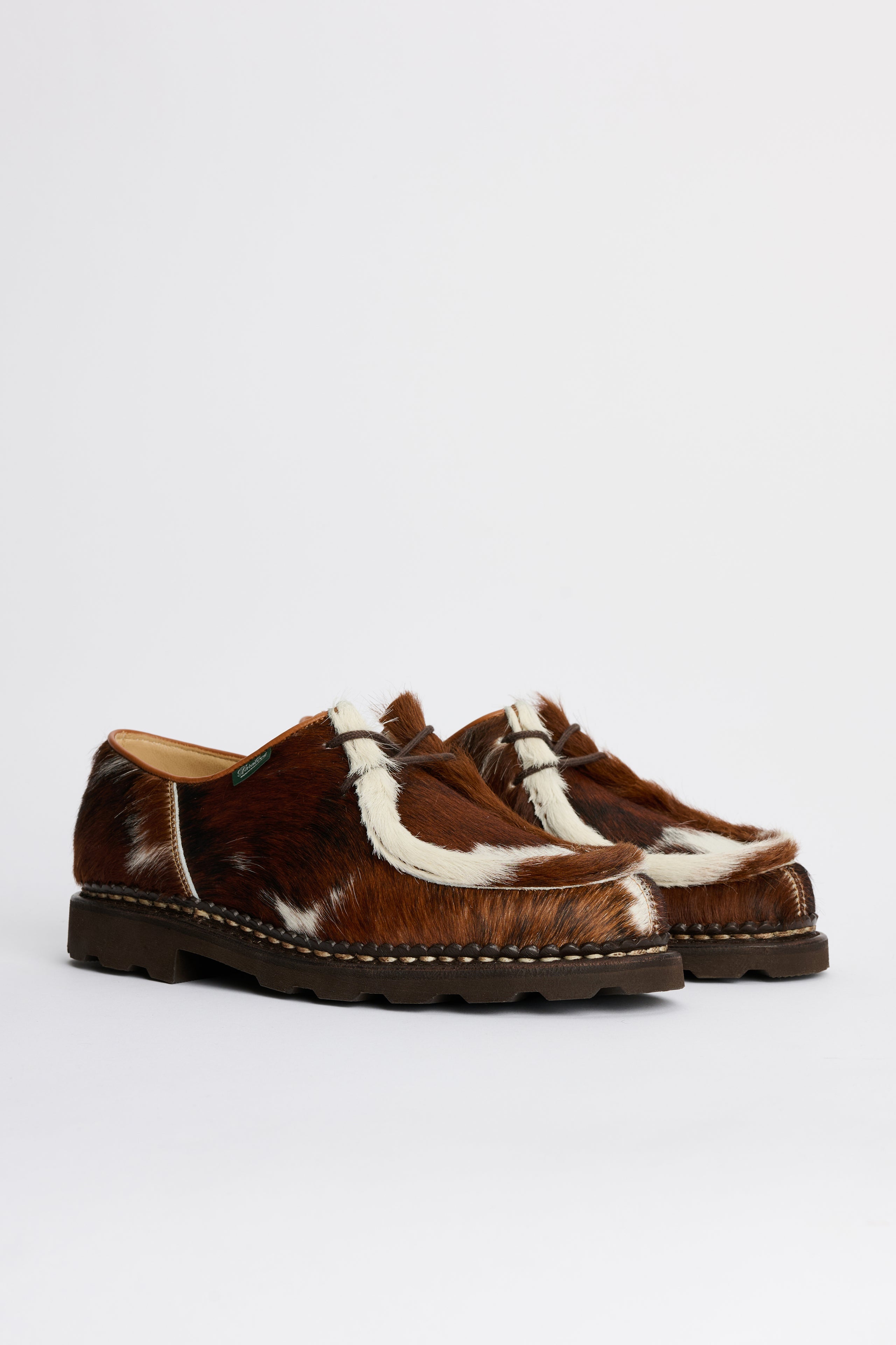 Paraboot Michael Cow Marron / Blanc