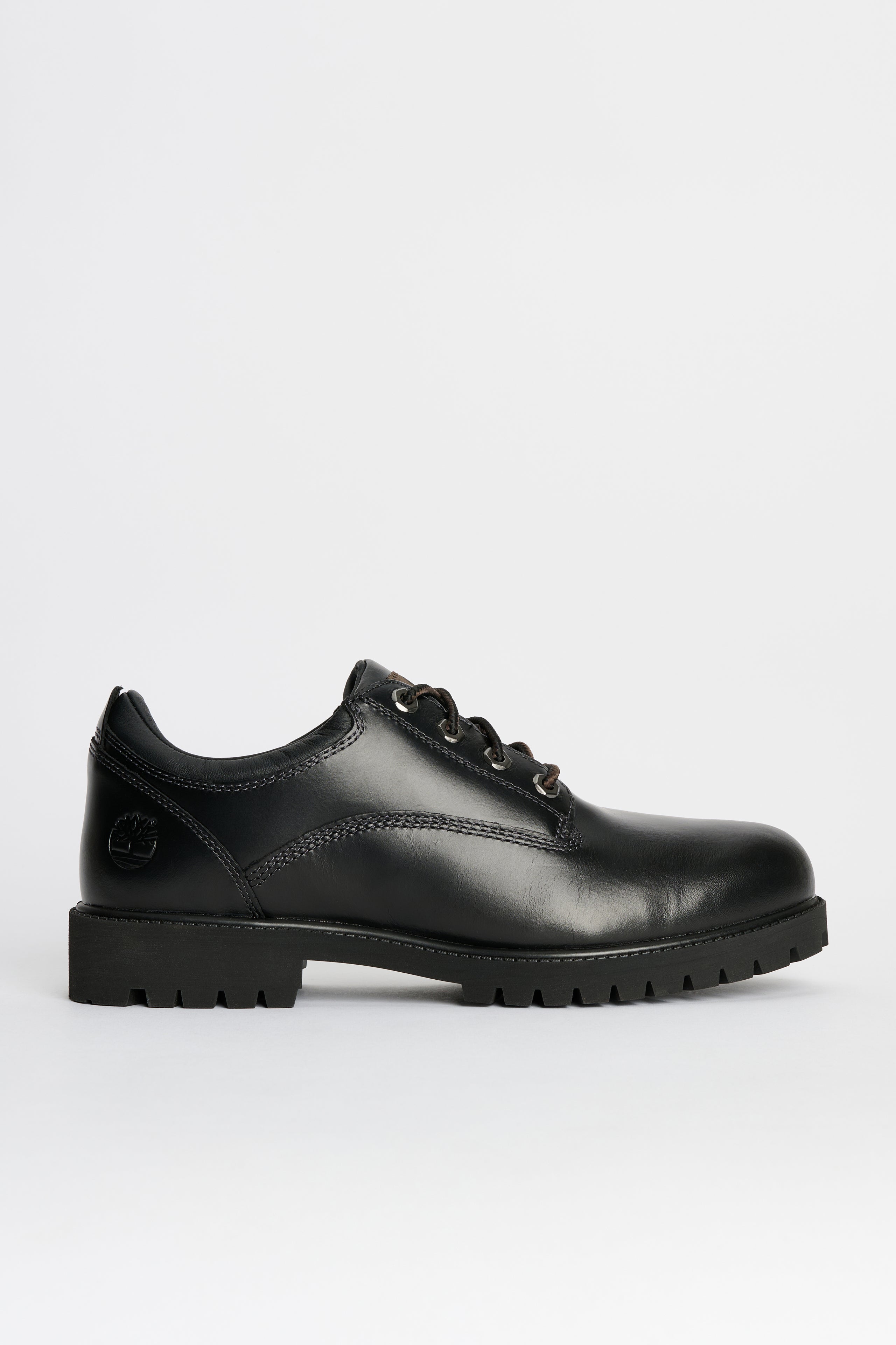 Timberland Heritage Lace Up Shoe Black Full Grain