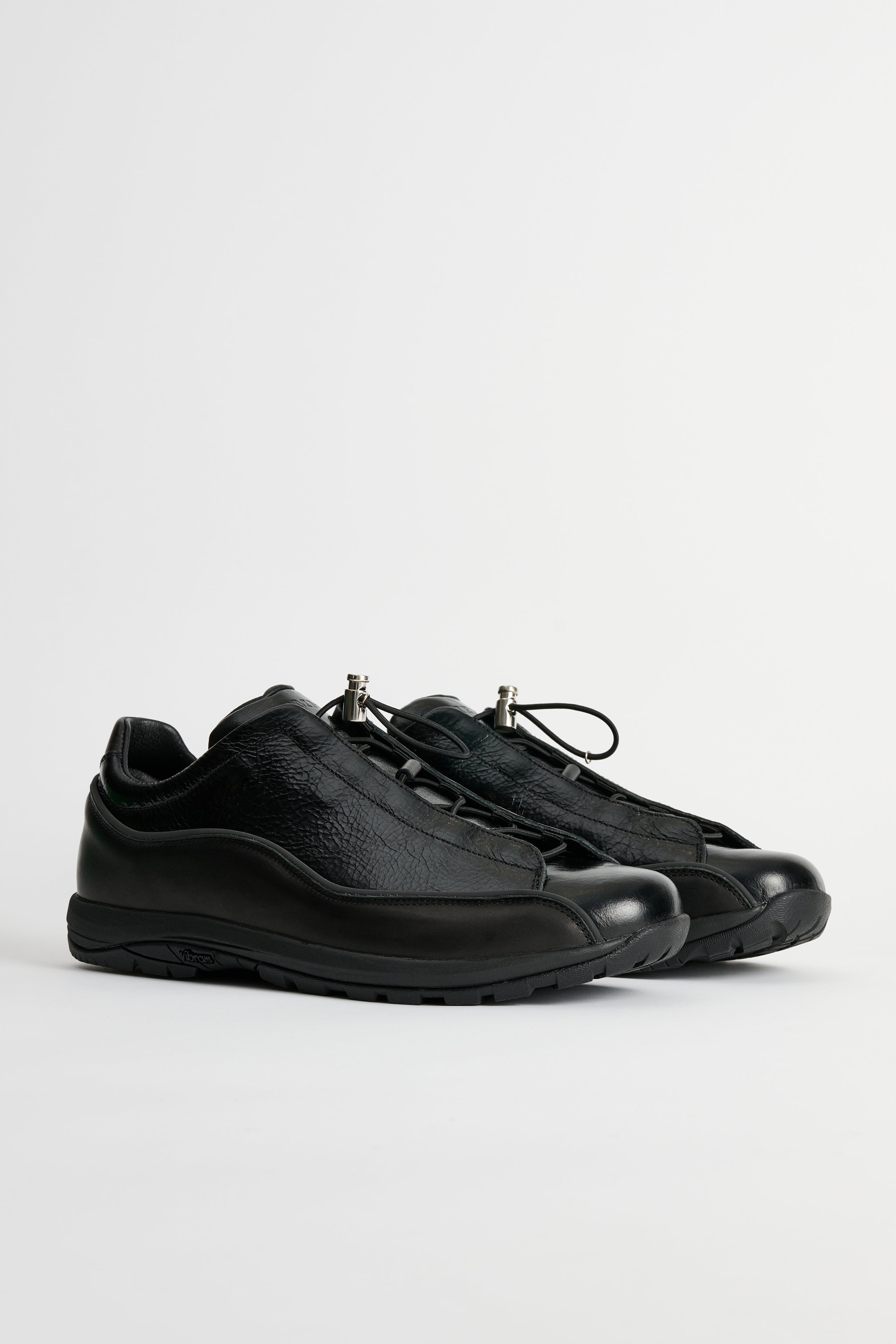 Diemme Licata Black Crackled Patent Leather
