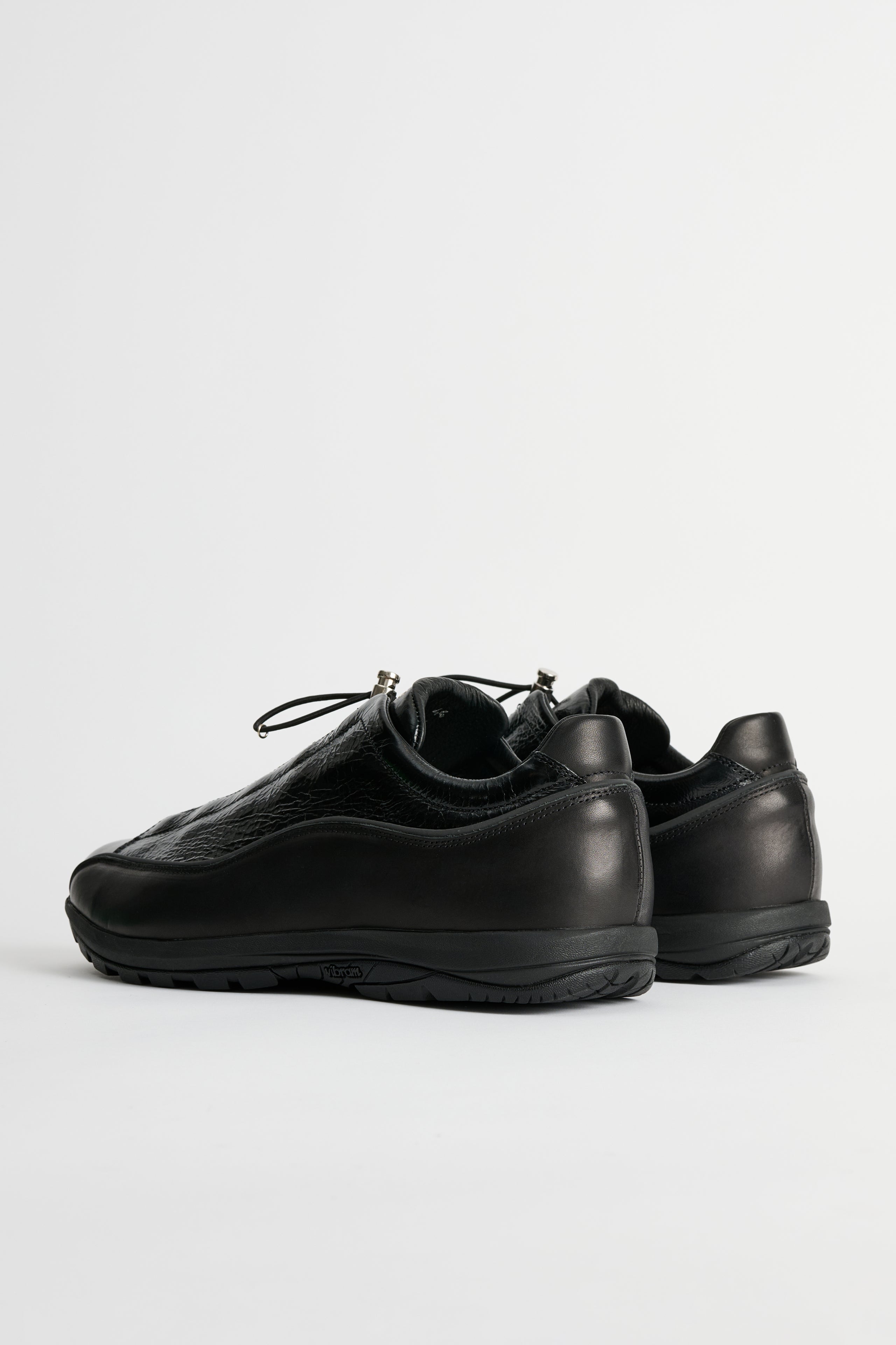 Diemme Licata Black Crackled Patent Leather