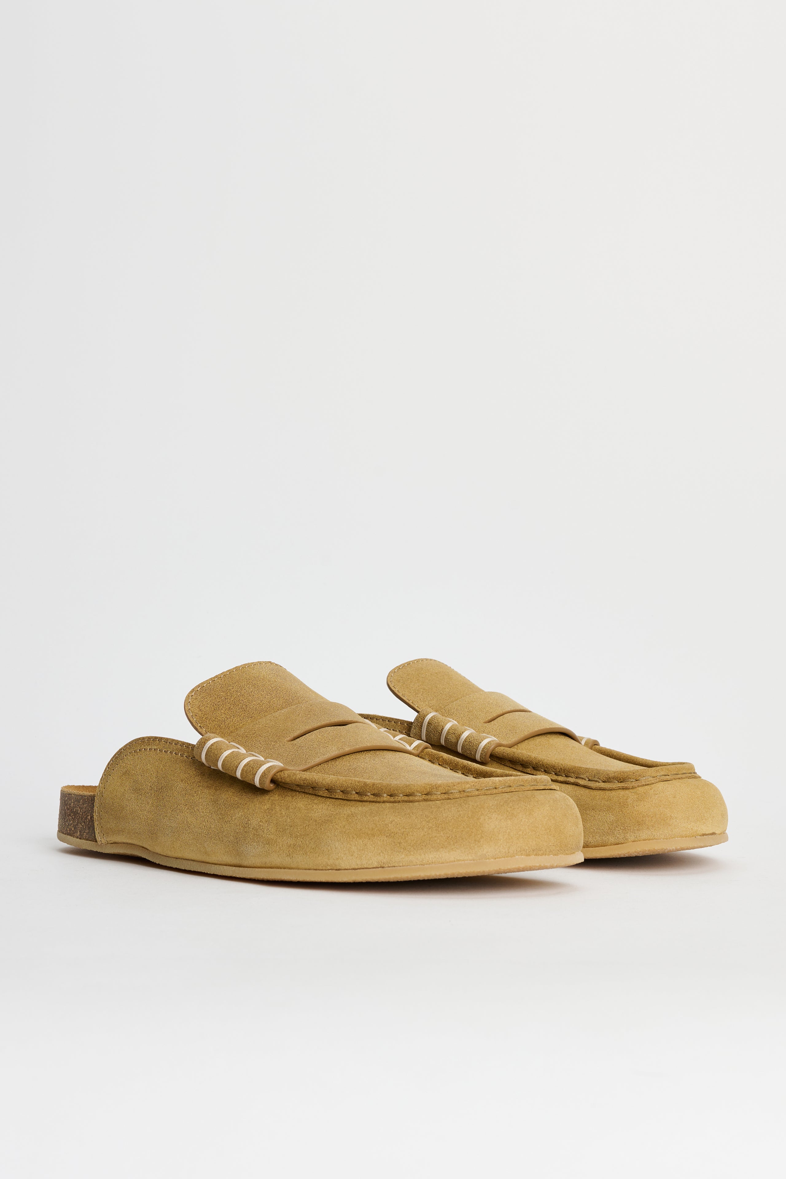 JW Anderson Stitch Loafer M Mustard