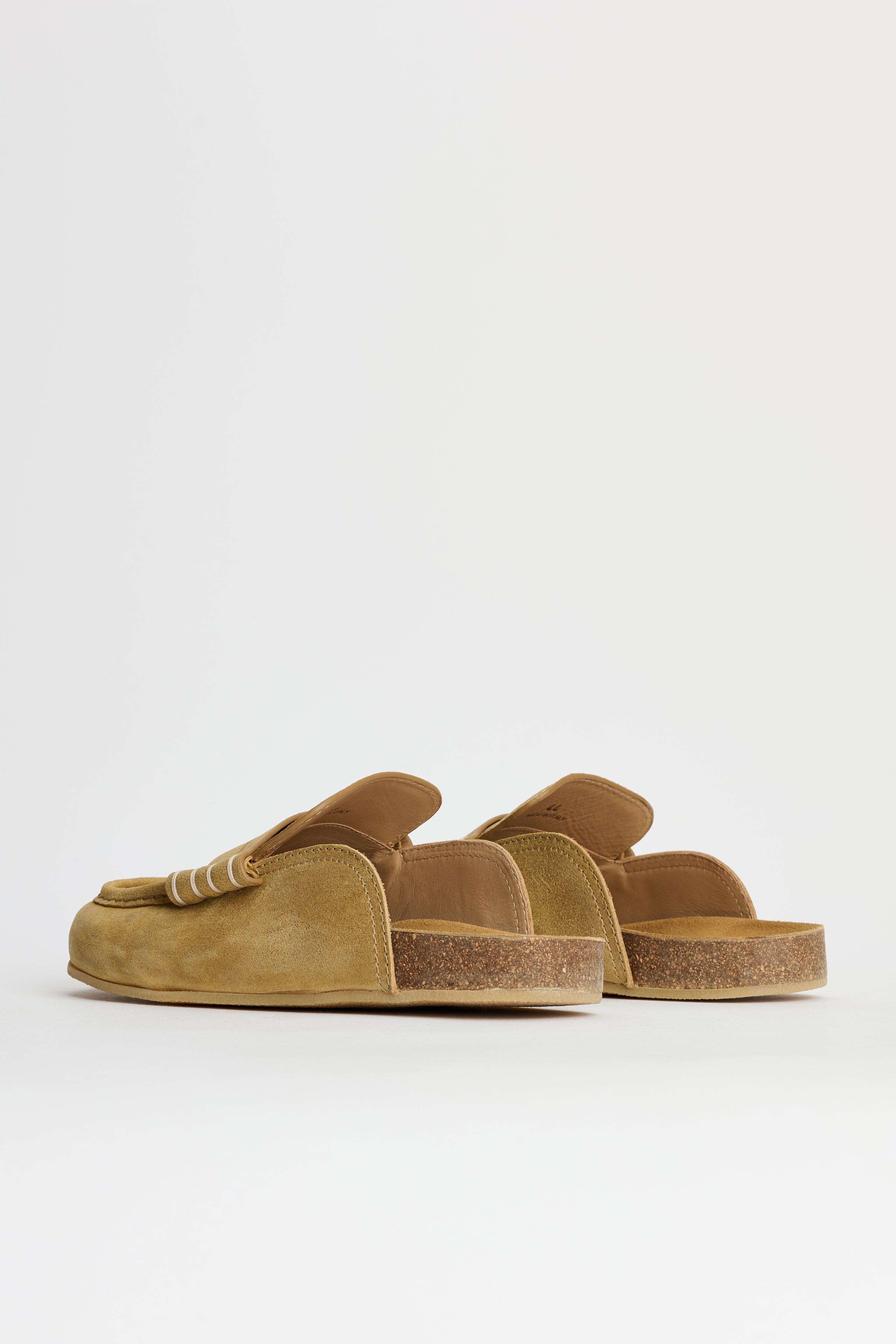 JW Anderson Stitch Loafer M Mustard