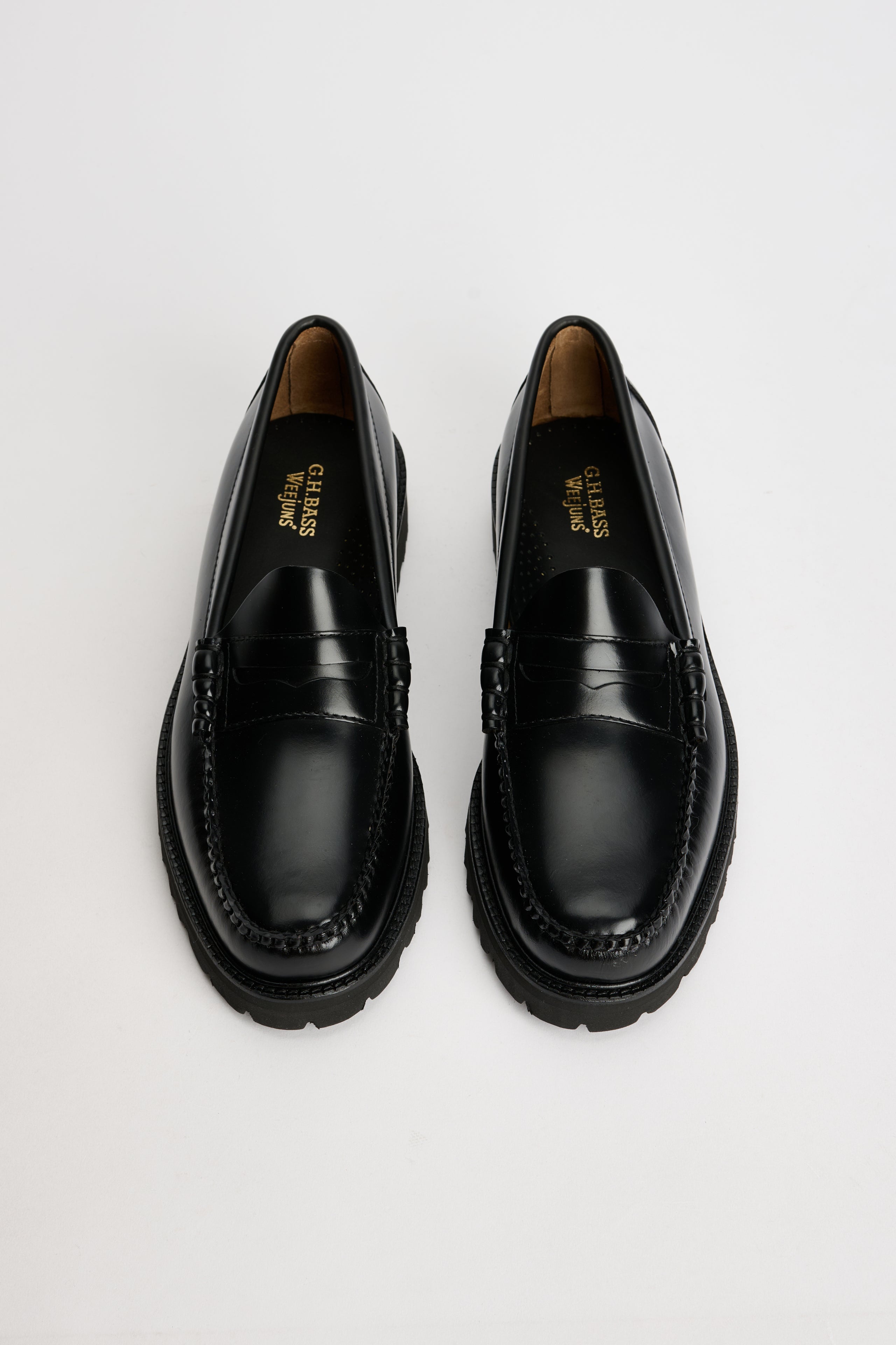 G.H. Bass Weejuns 90s Larson Penny Loafer Black Leather
