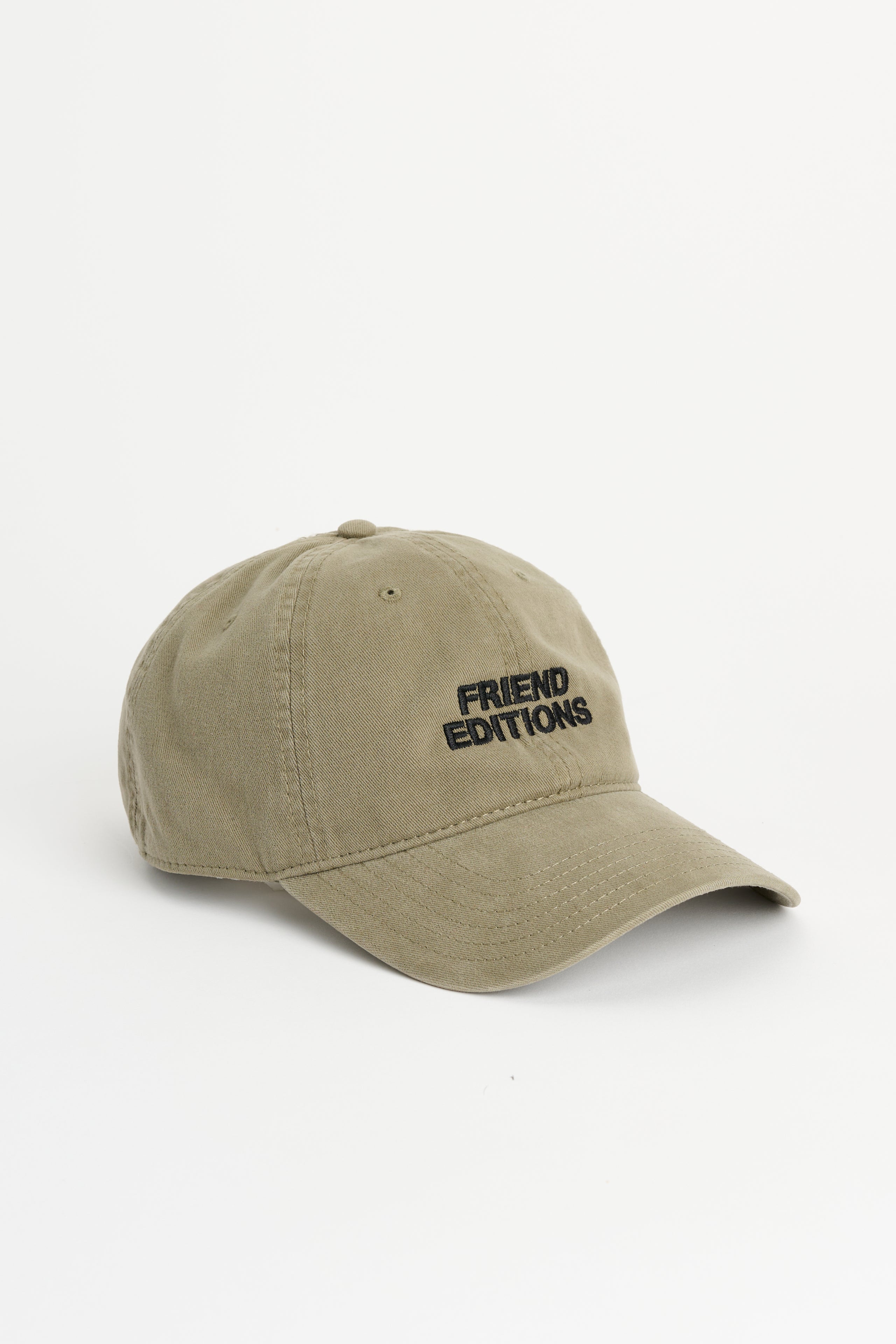Friend Editions Monogram Hat Black / Washed Olive