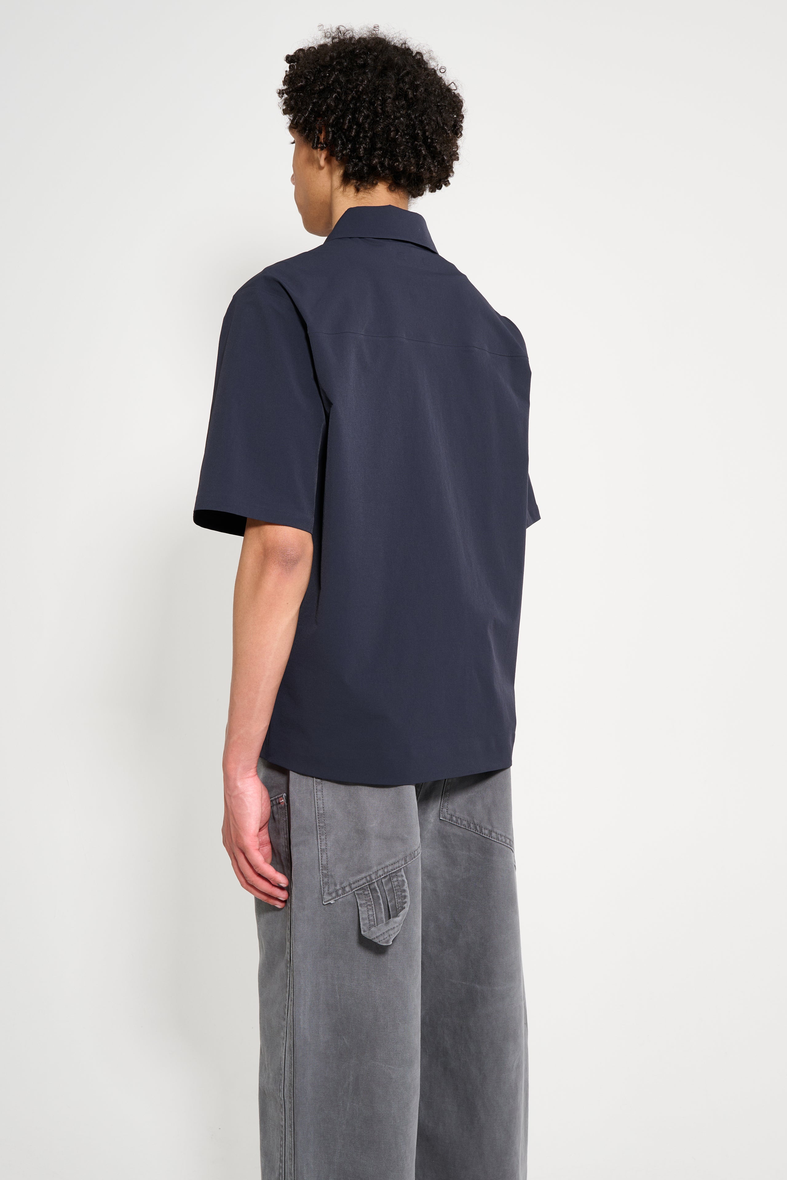 Hiking Patrol Technical Short Sleeve Shirt Dark Navy