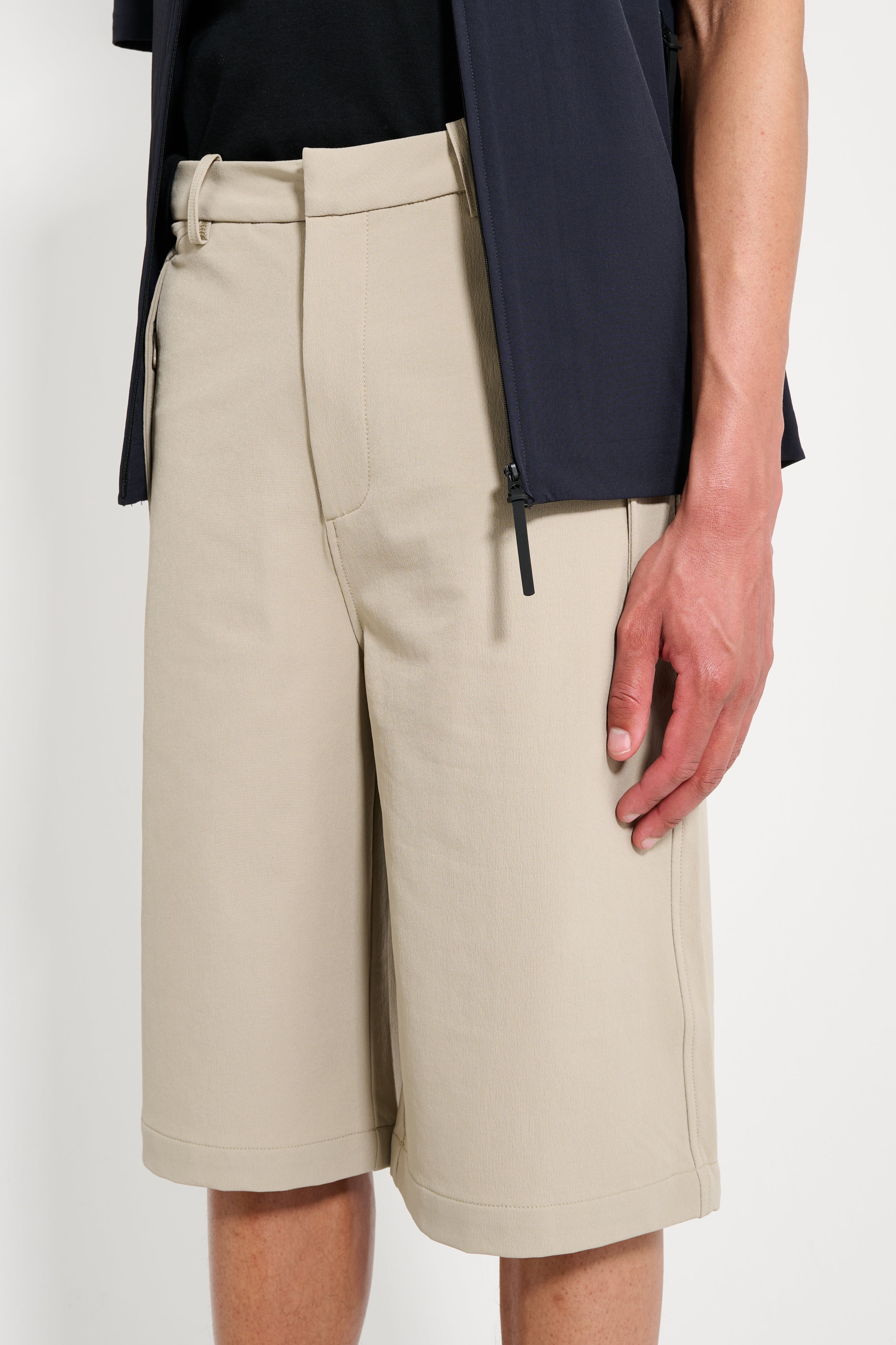 Hiking Patrol Light Soft Shell Shorts Light Beige