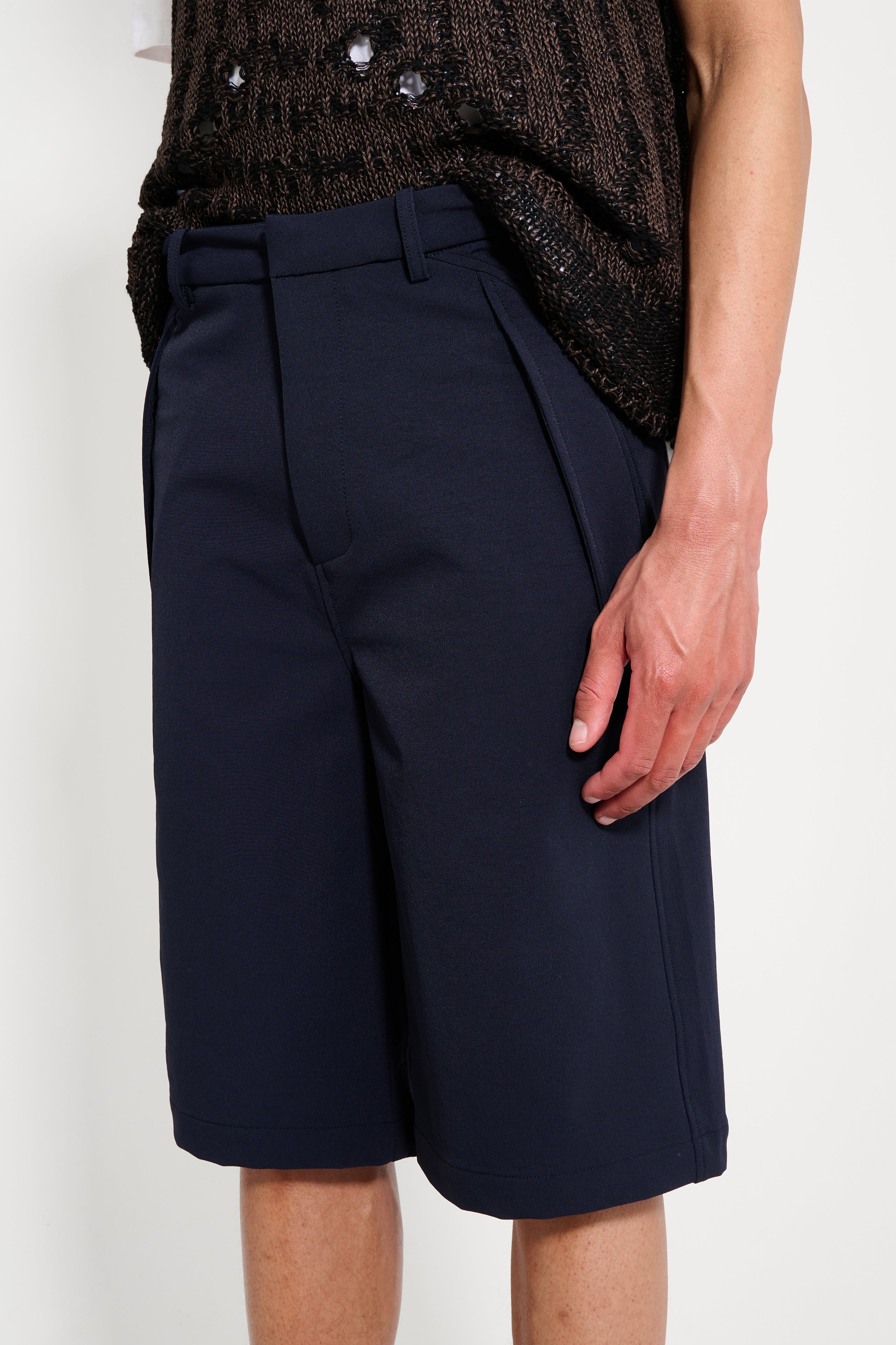 Hiking Patrol Light Soft Shell Shorts Dark Navy