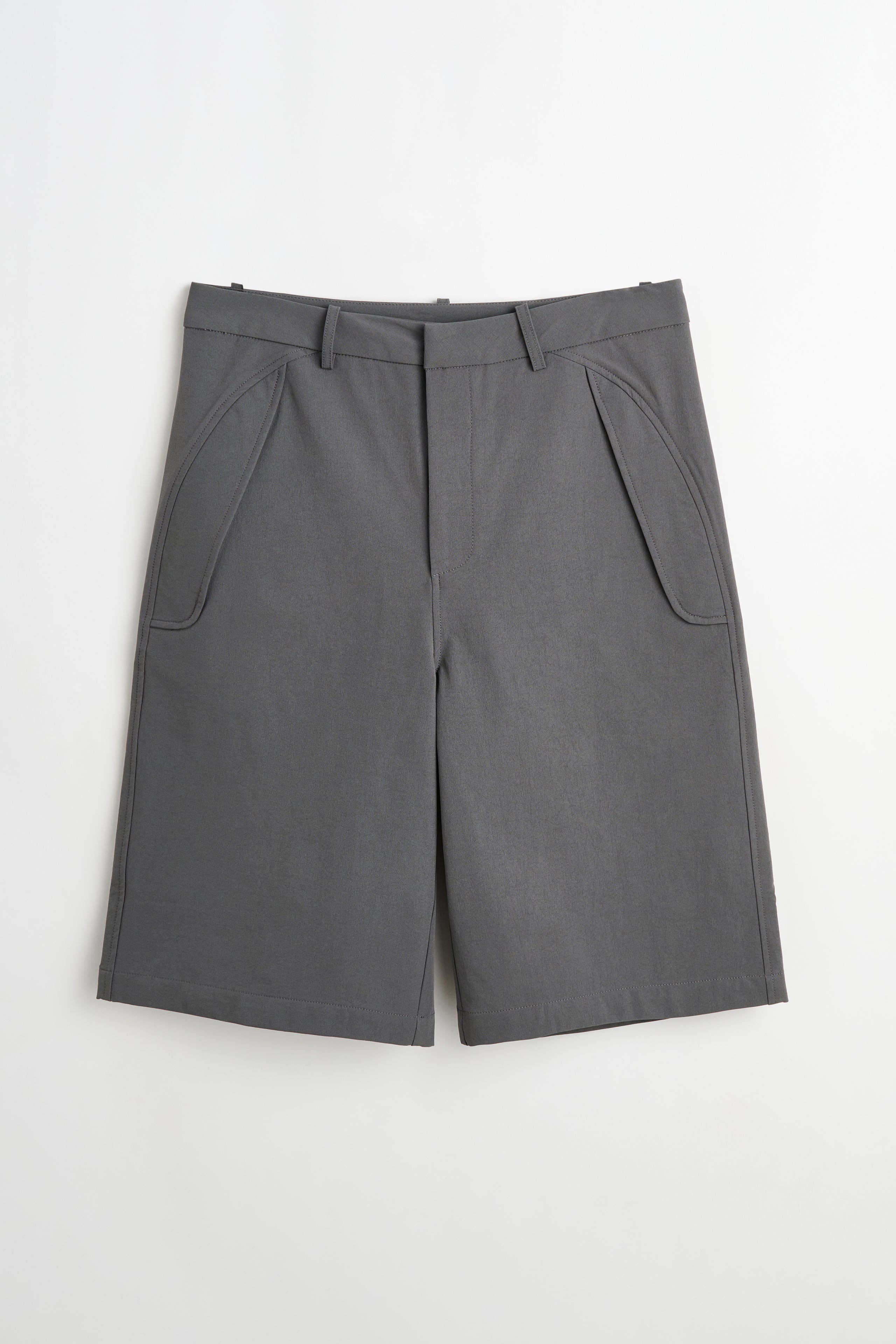Hiking Patrol Light Soft Shell Shorts Dark Grey