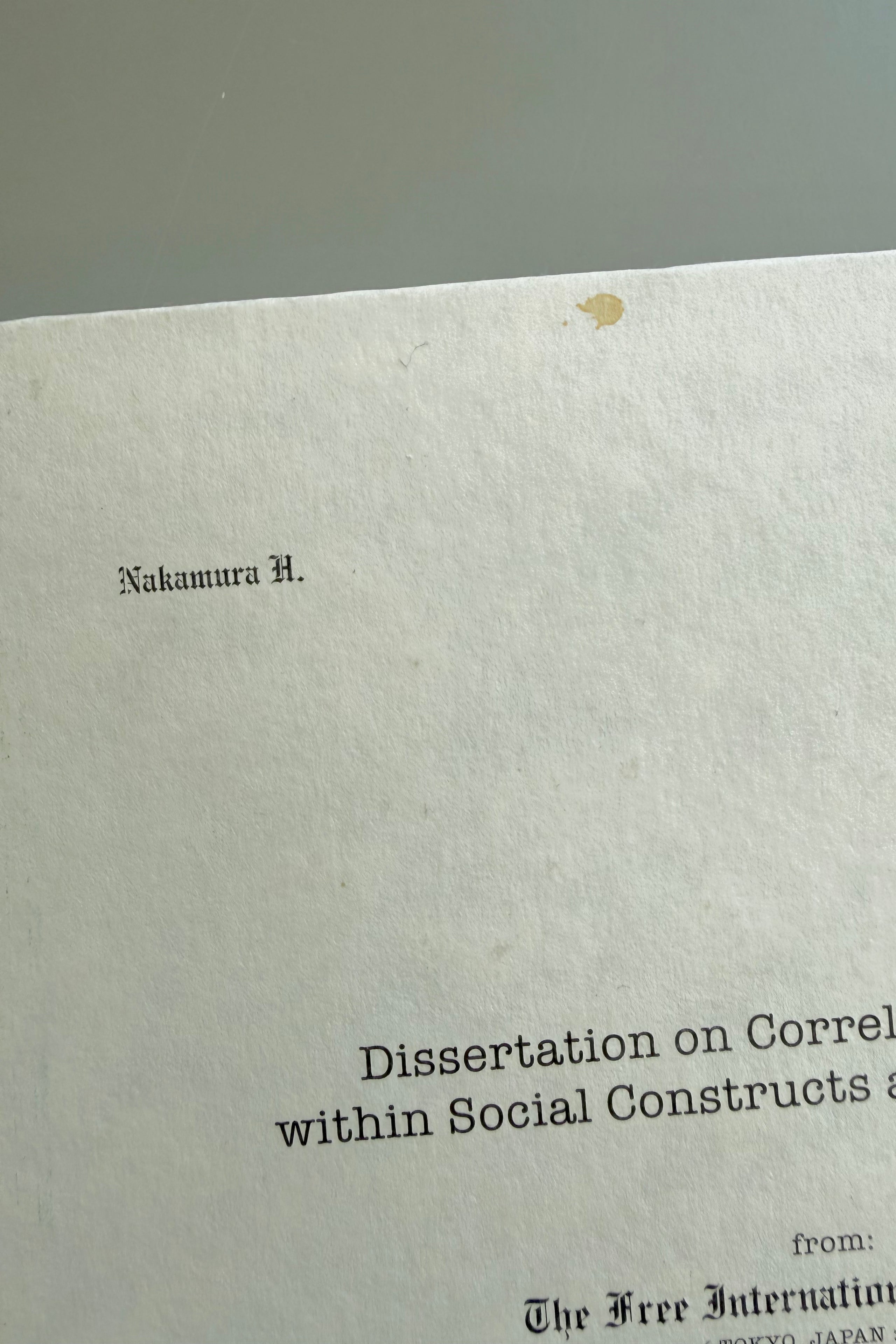 Visvim SS09 Dissertation Book & Exhibition Memorabilia