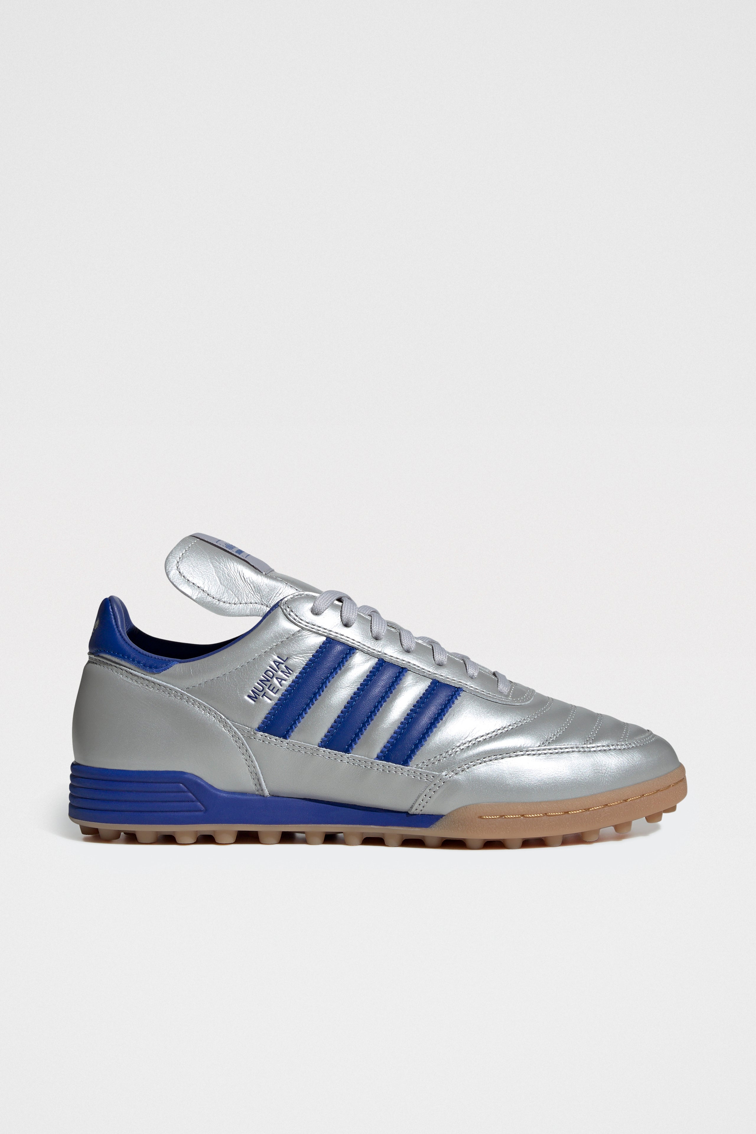 adidas Originals Mundial Team Silver Metallic / Royal Blue