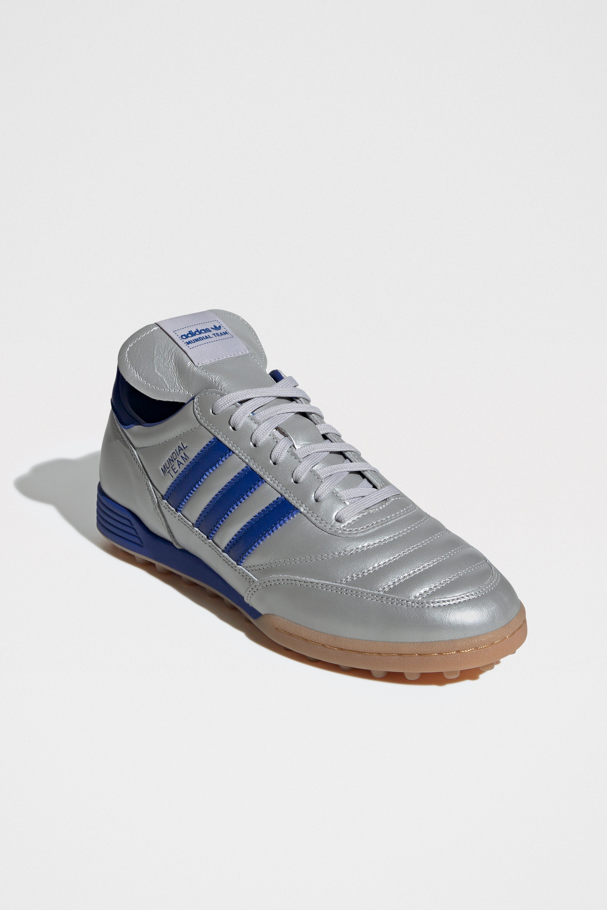 adidas Originals Mundial Team Silver Metallic / Royal Blue