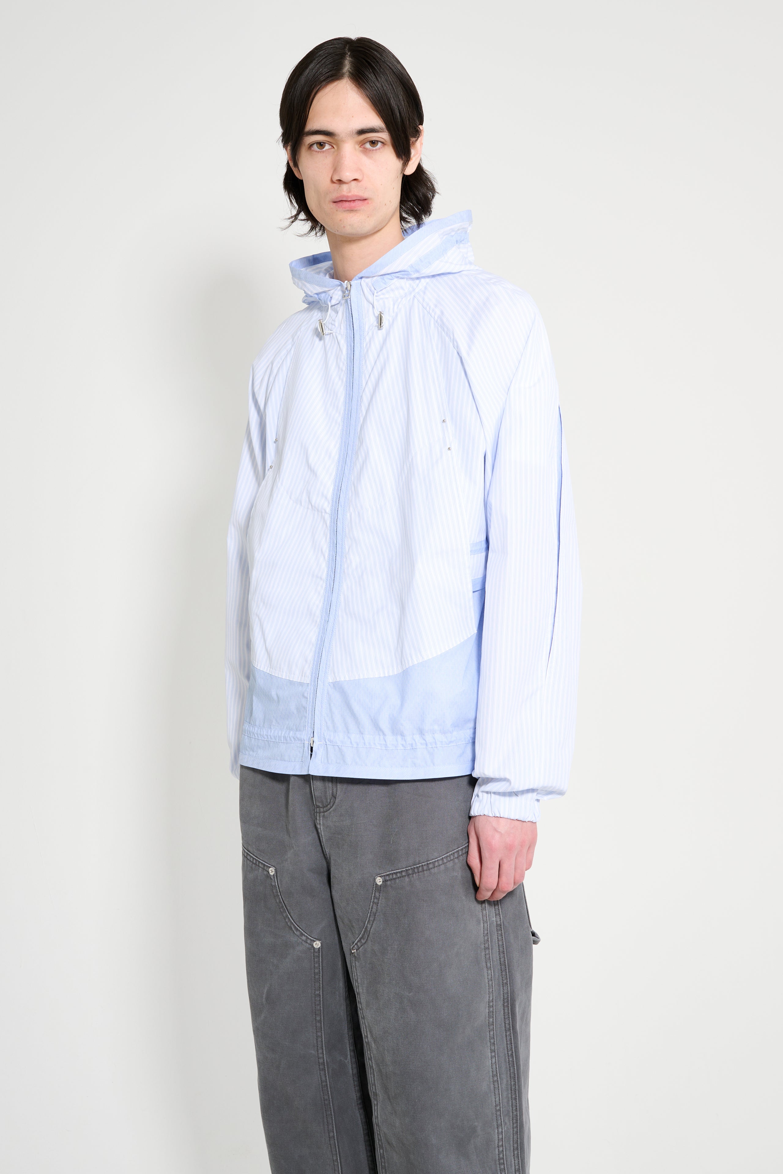 _J.L-A.L_ Mica Jacket Azure Stripe
