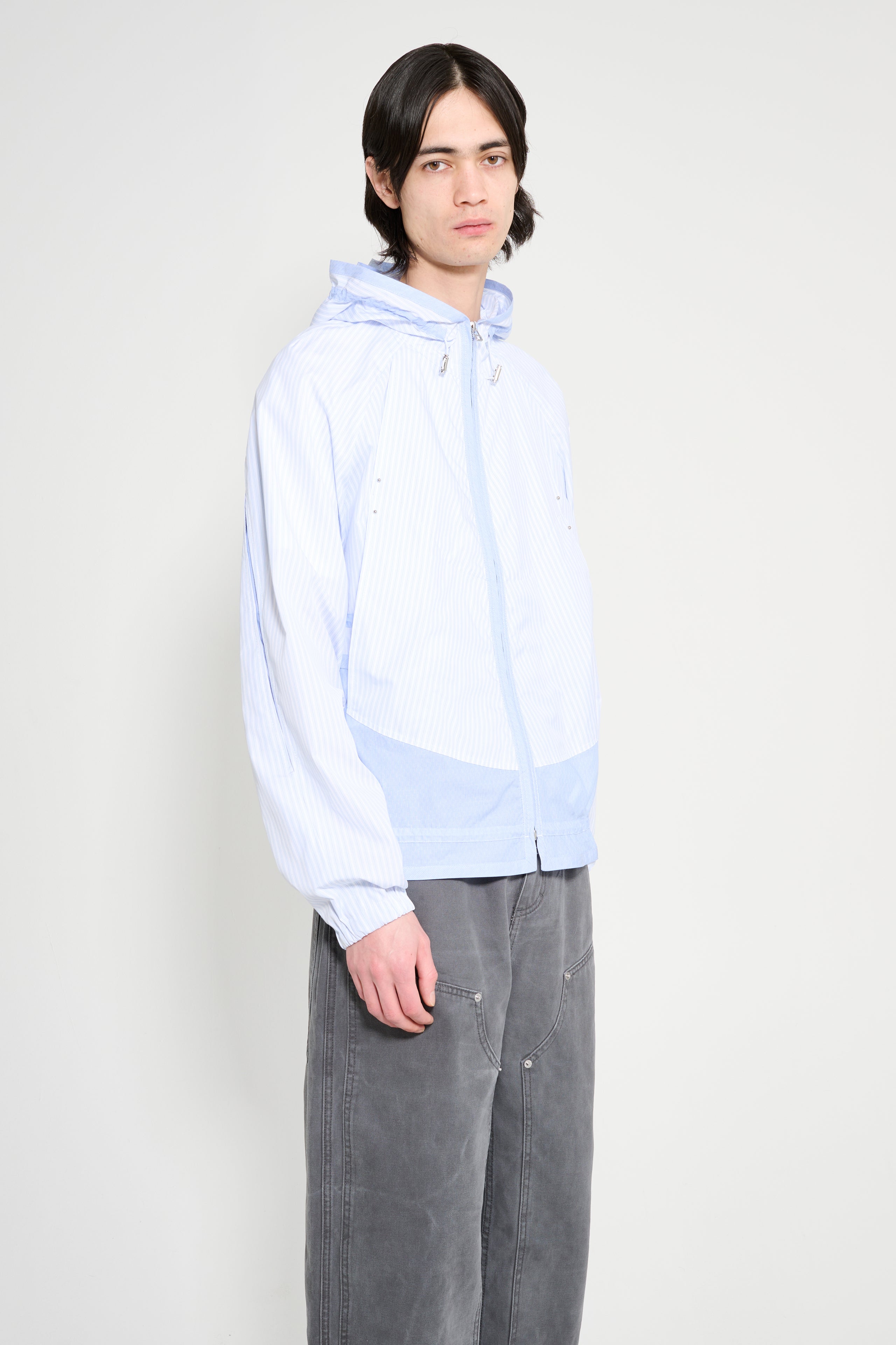 _J.L-A.L_ Mica Jacket Azure Stripe