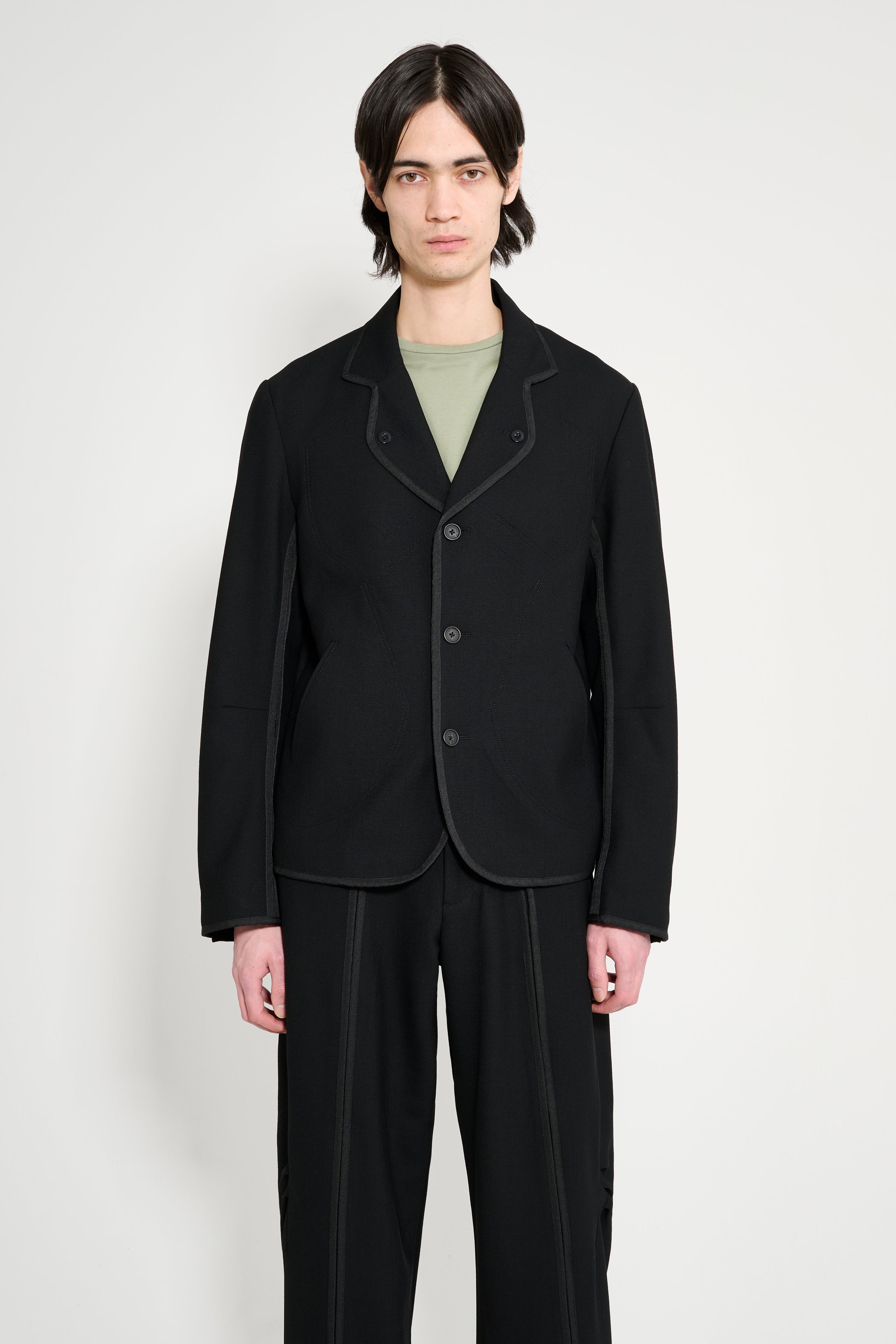 _J.L-A.L_ Drift Jacket Shungite Black