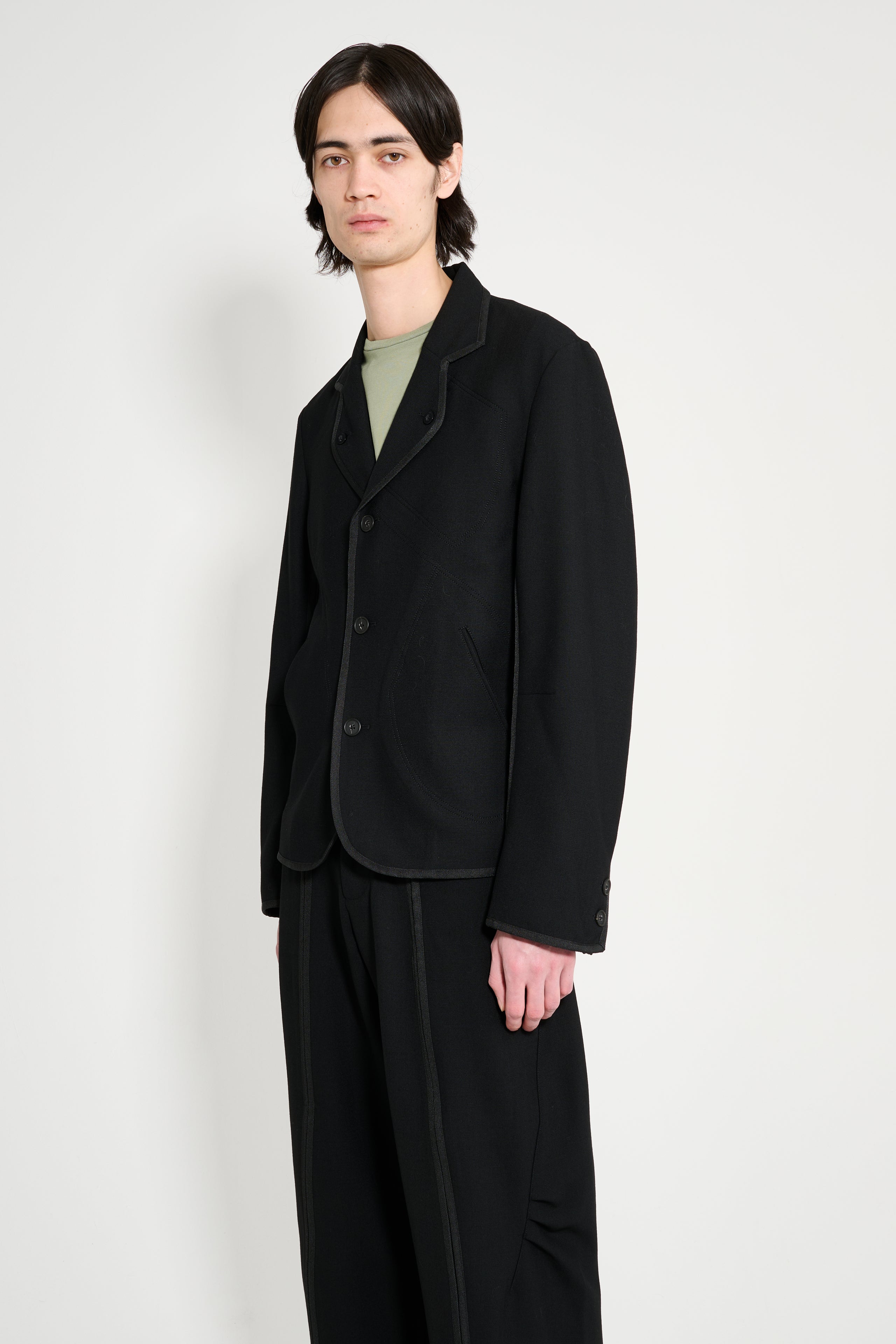 _J.L-A.L_ Drift Jacket Shungite Black