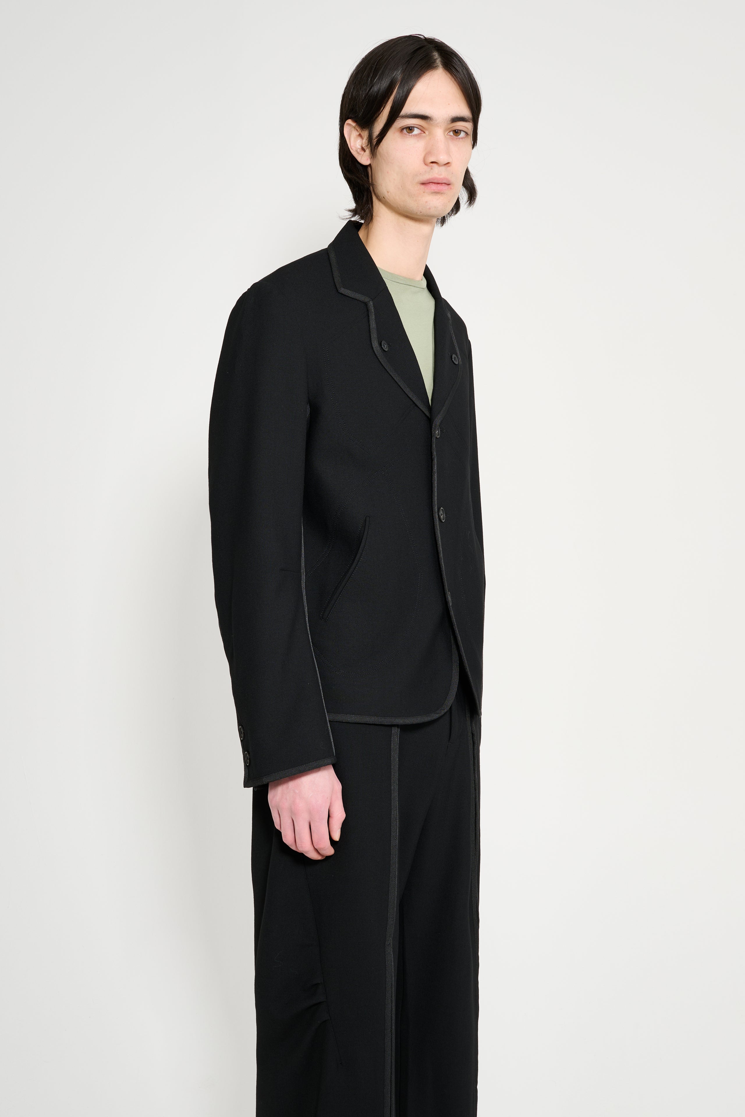 _J.L-A.L_ Drift Jacket Shungite Black