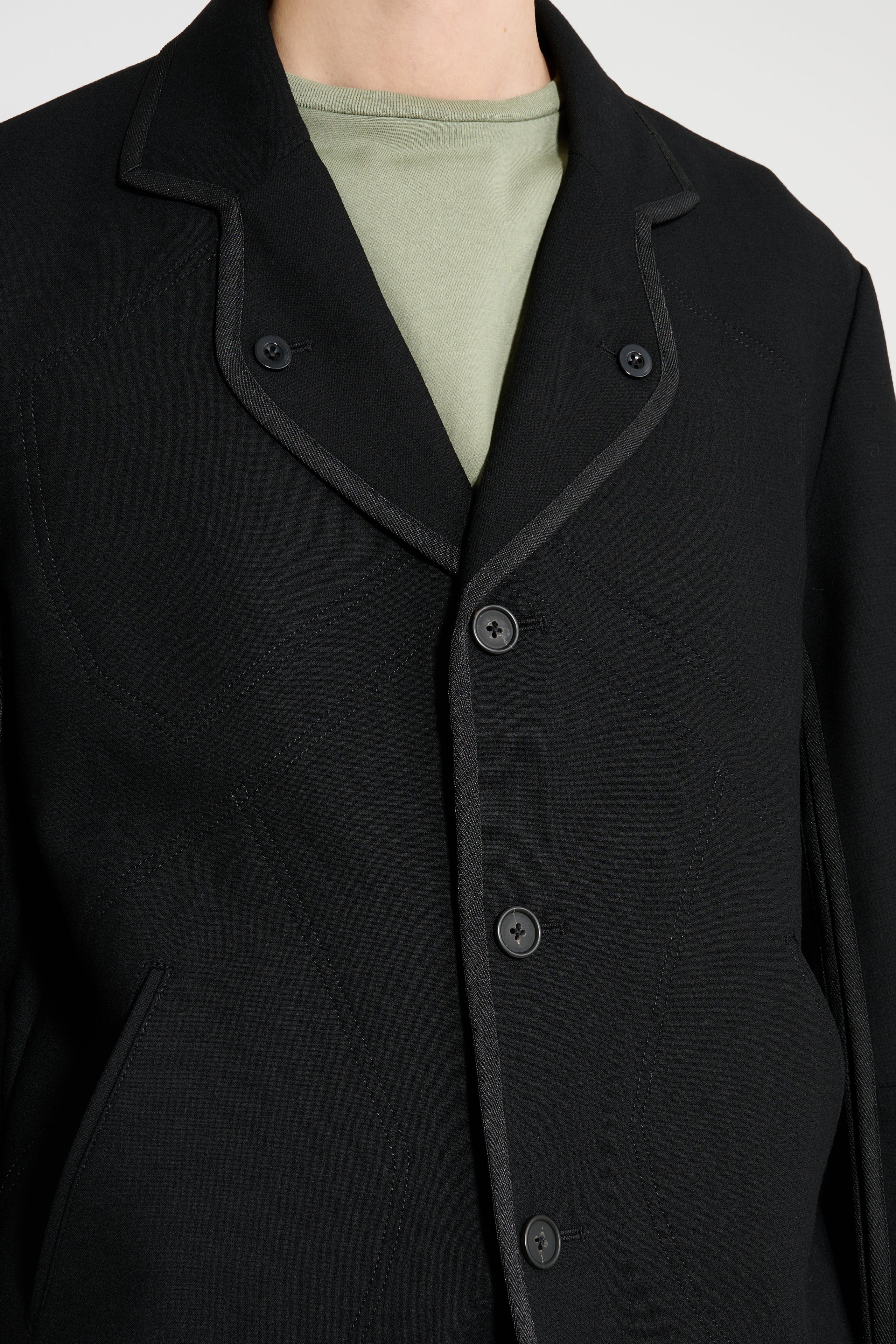 _J.L-A.L_ Drift Jacket Shungite Black