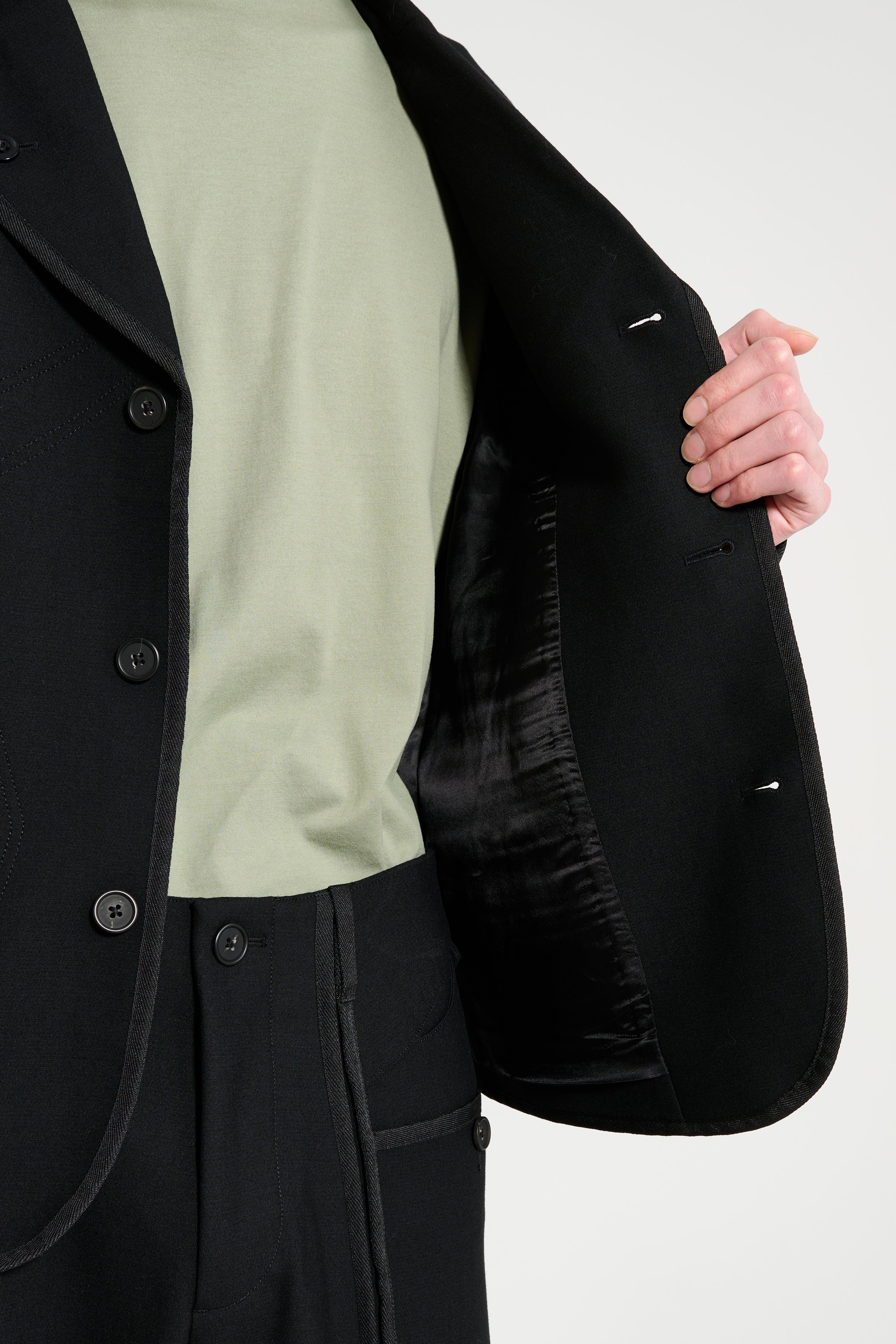 _J.L-A.L_ Drift Jacket Shungite Black