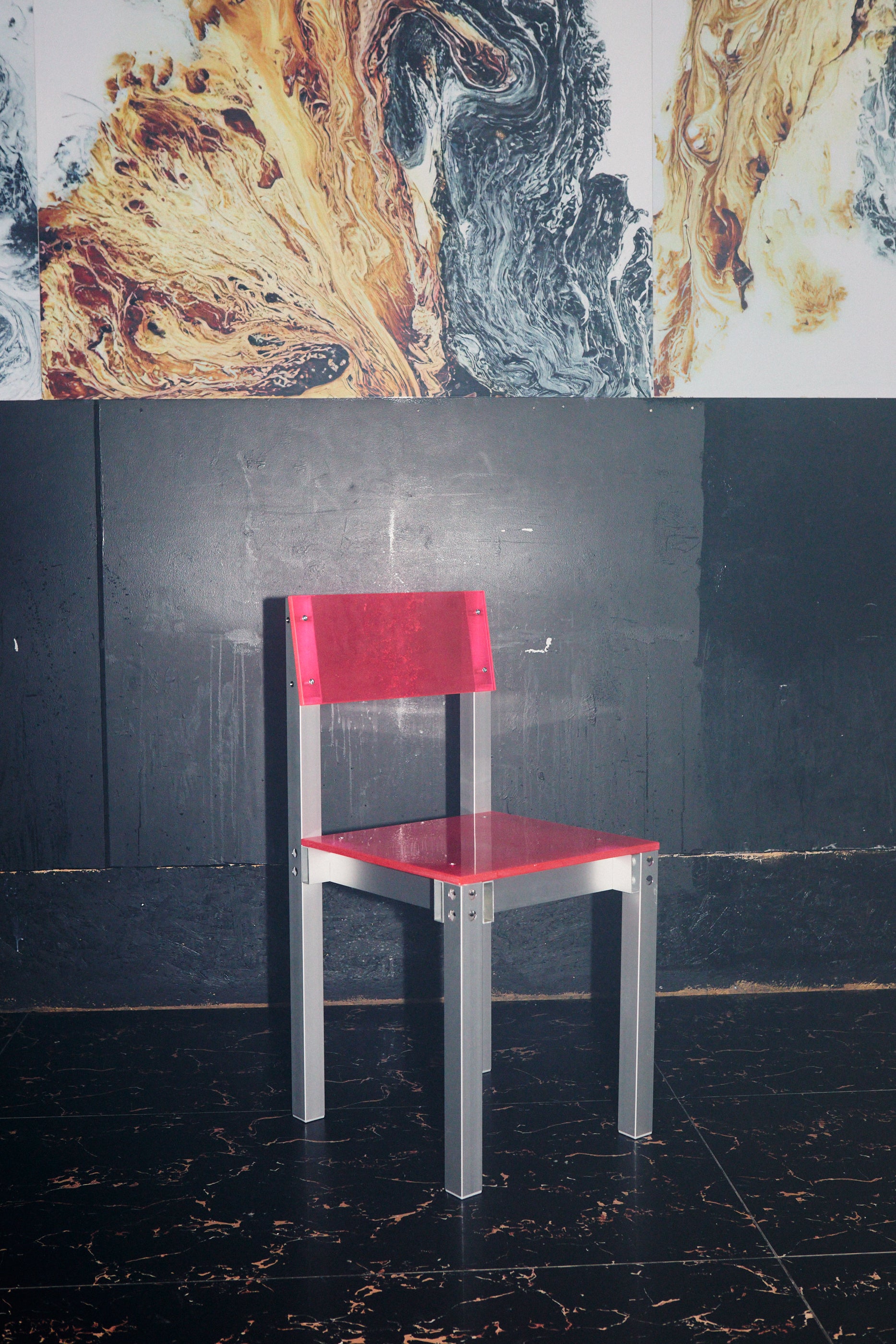 JOY Objects Chair One Alu & Pantera