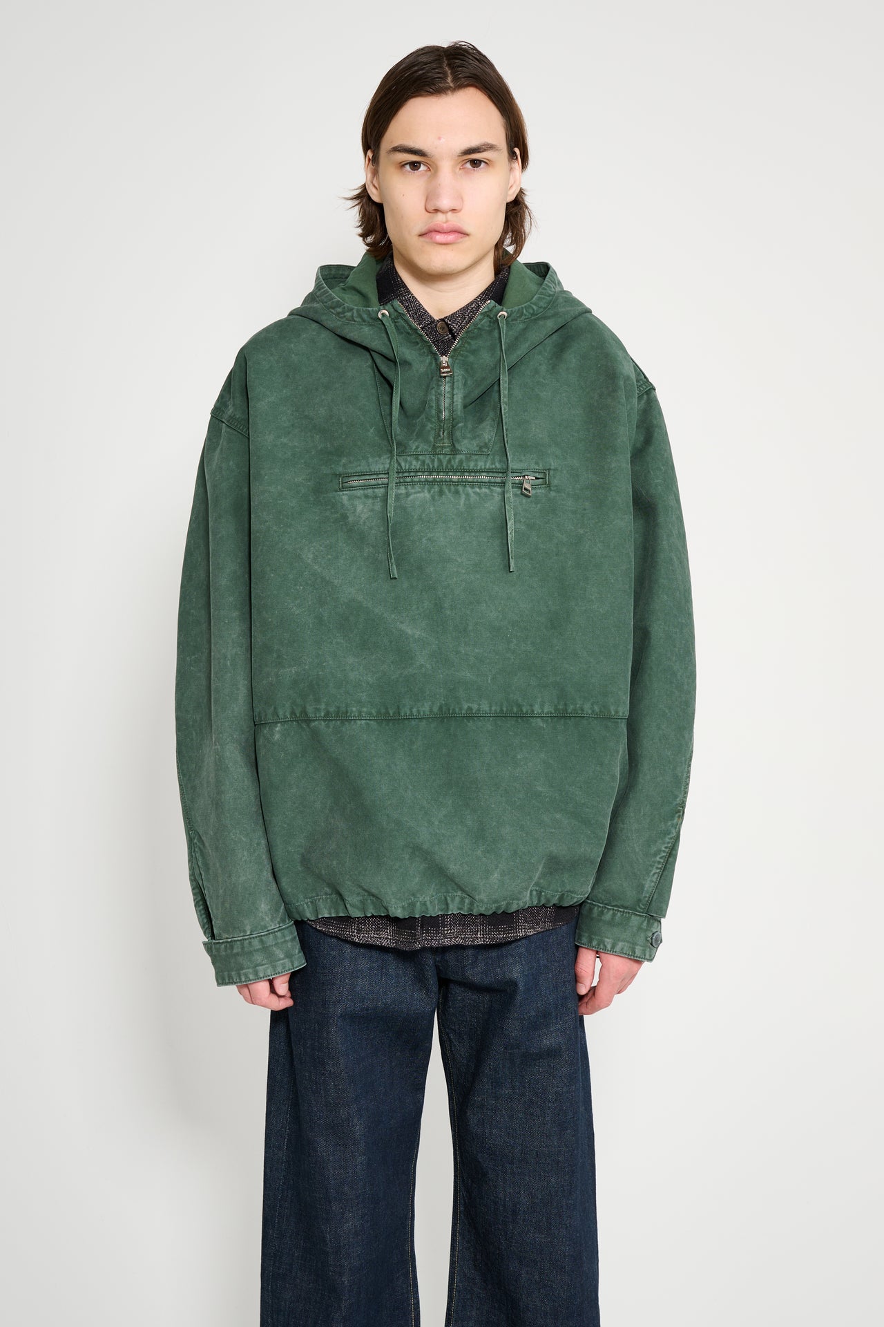 JW Anderson Garment Dye Anorak Pine
