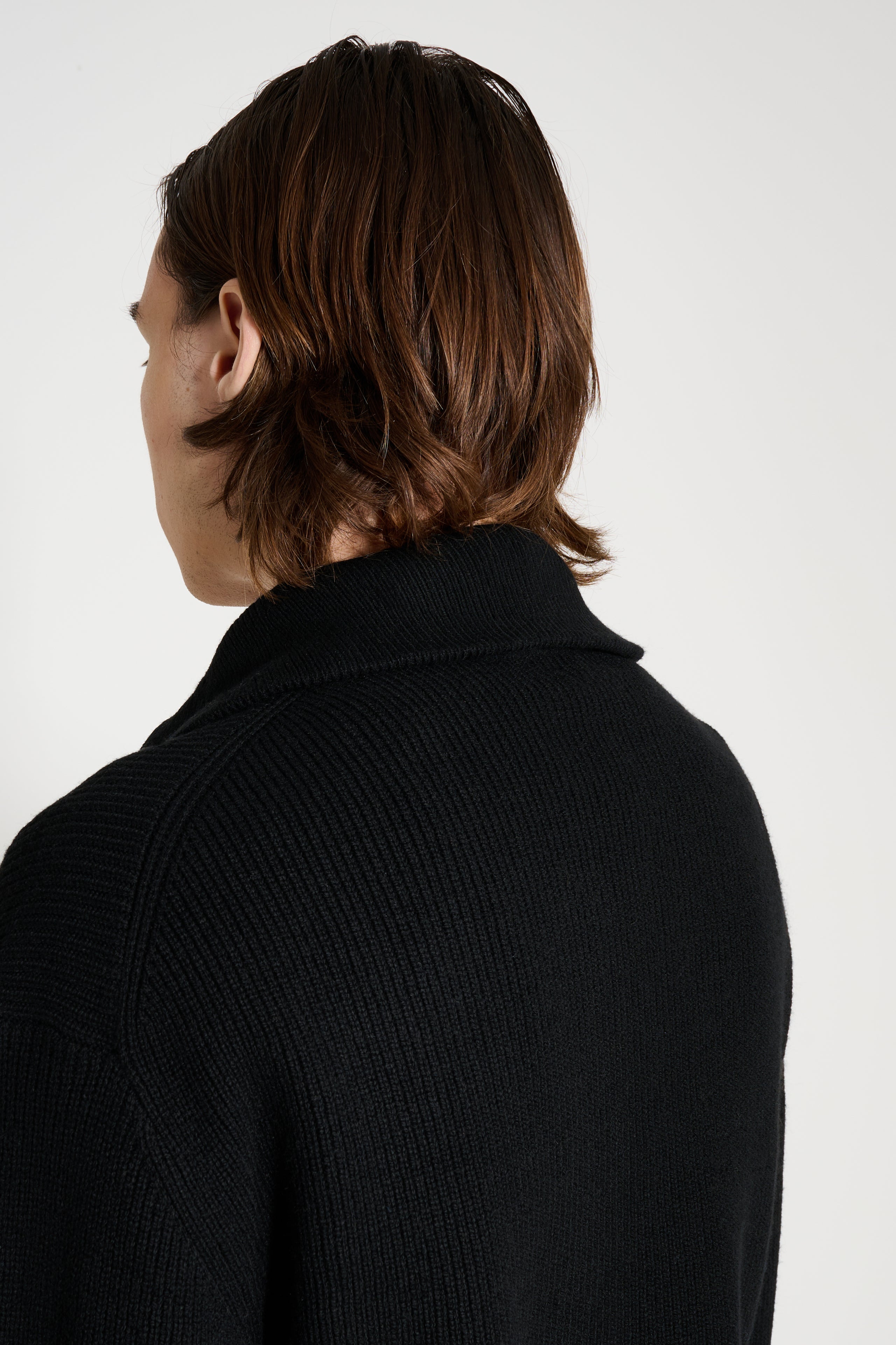 JW Anderson Half Zip Jumper Black