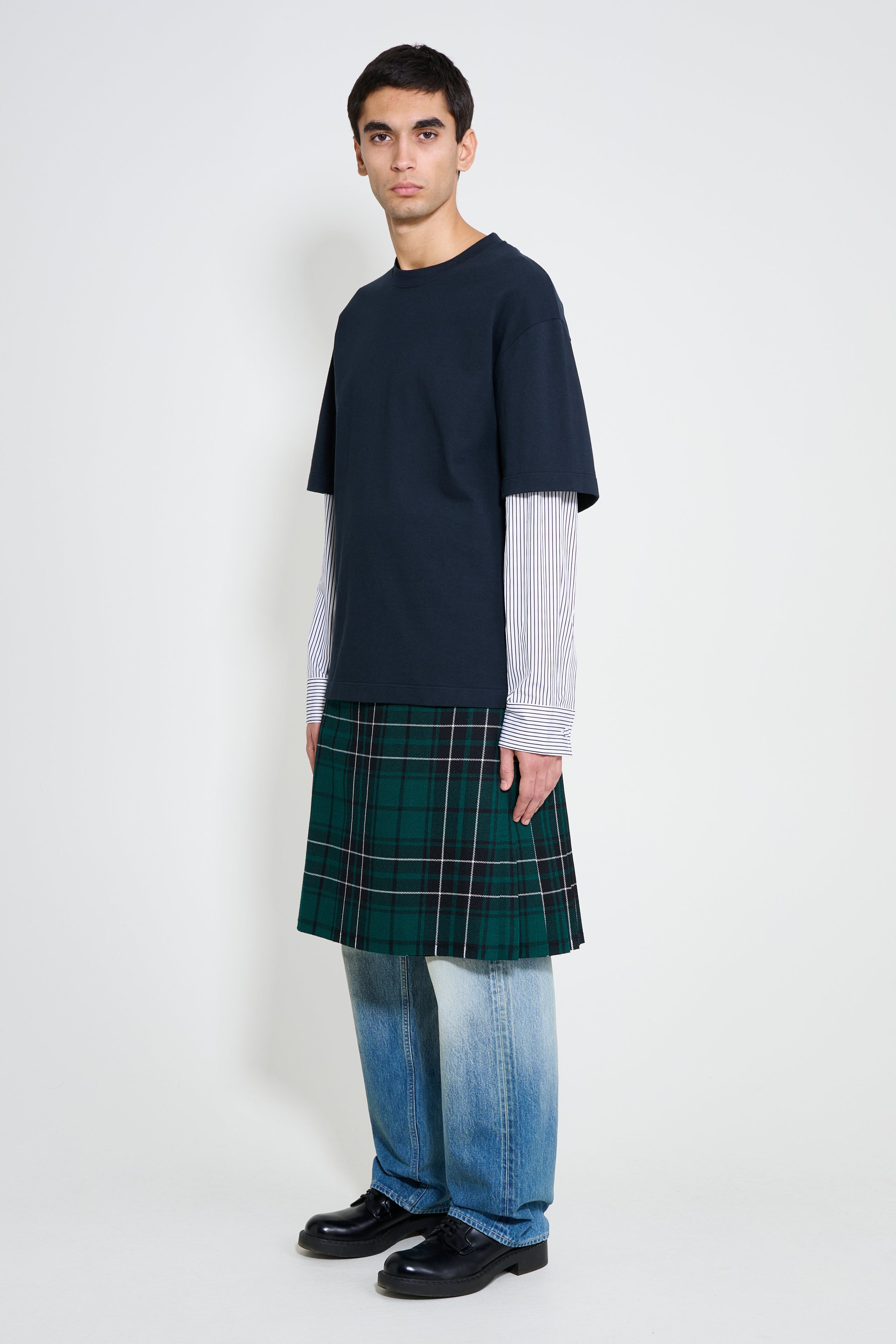 JW Anderson Kilt Forest Green
