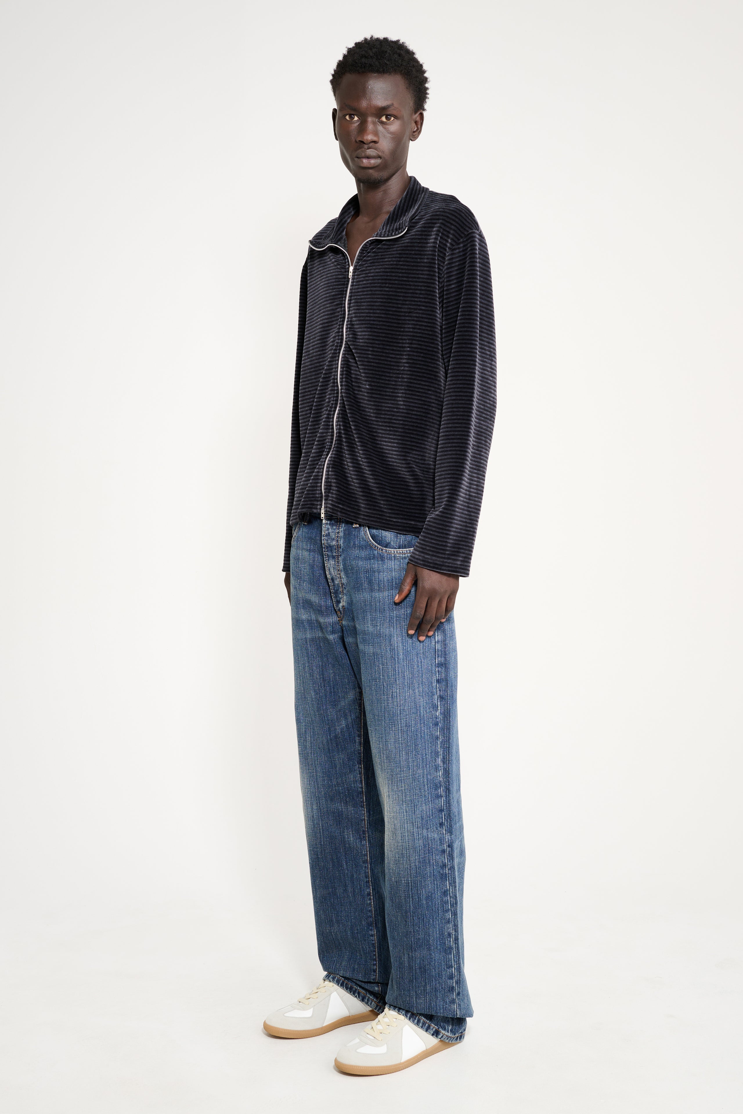 Jeanerica Vega Dark Blue Righe