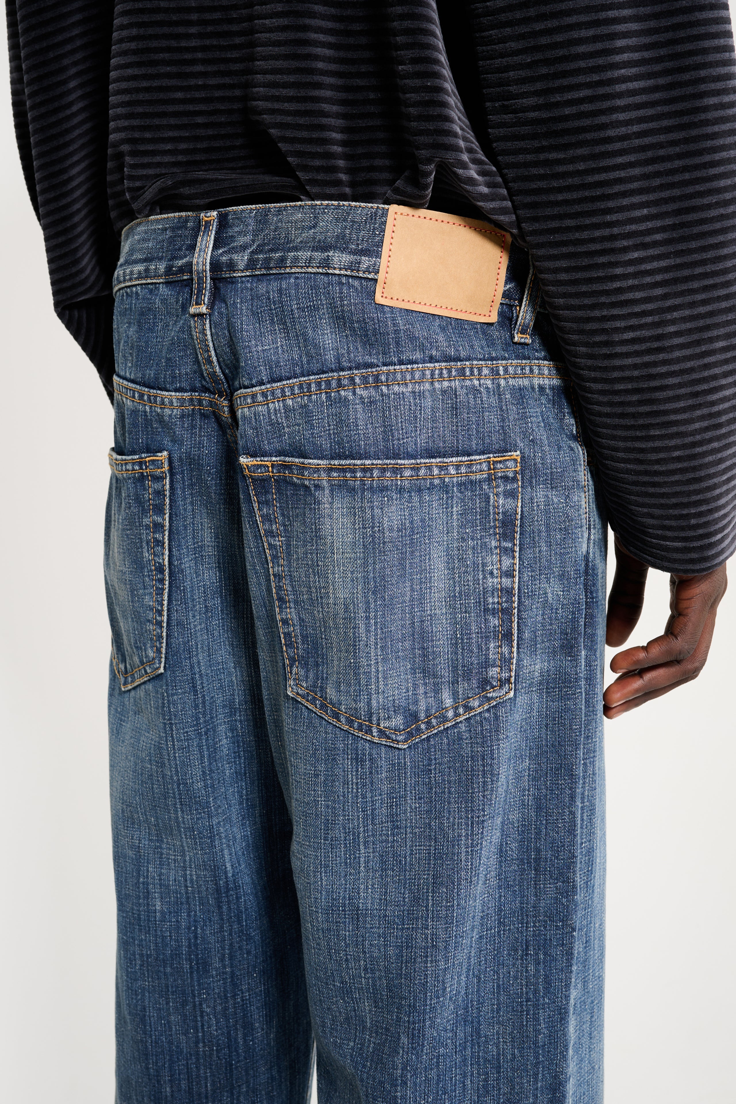 Jeanerica Vega Dark Blue Righe