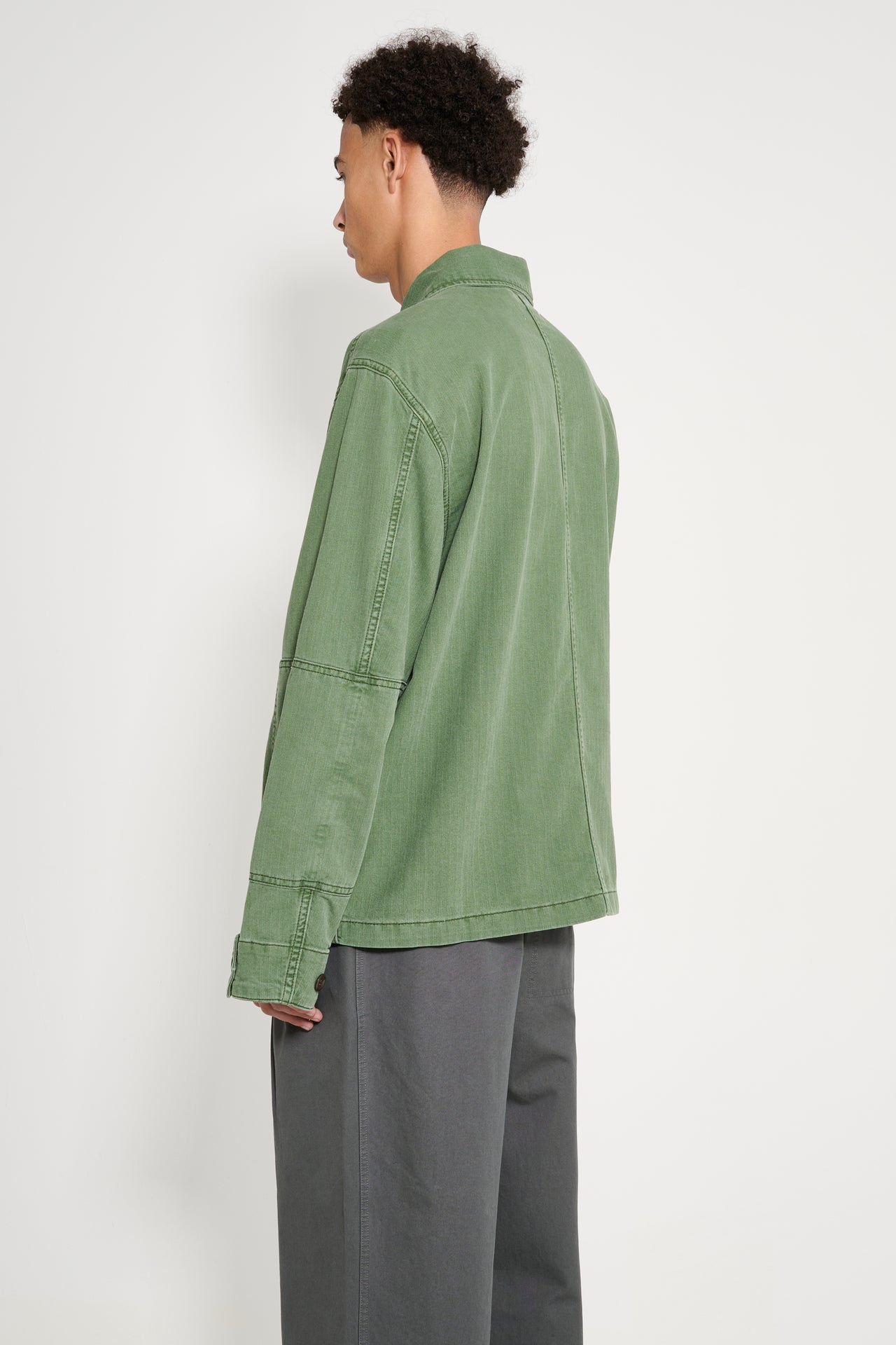 Jeanerica Luc Chevron Green