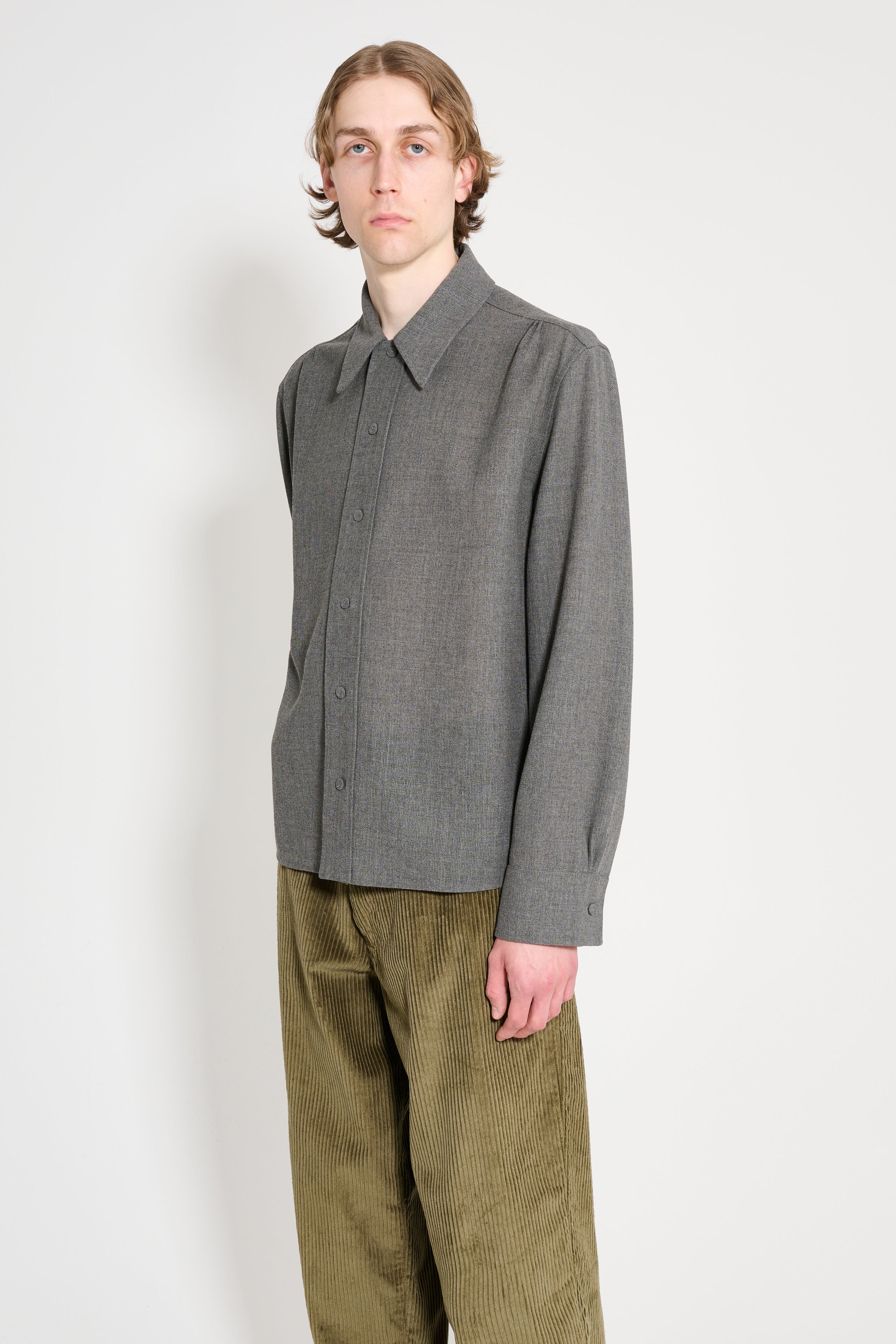 Jil Sander Detachable Jewel Clip Shirt