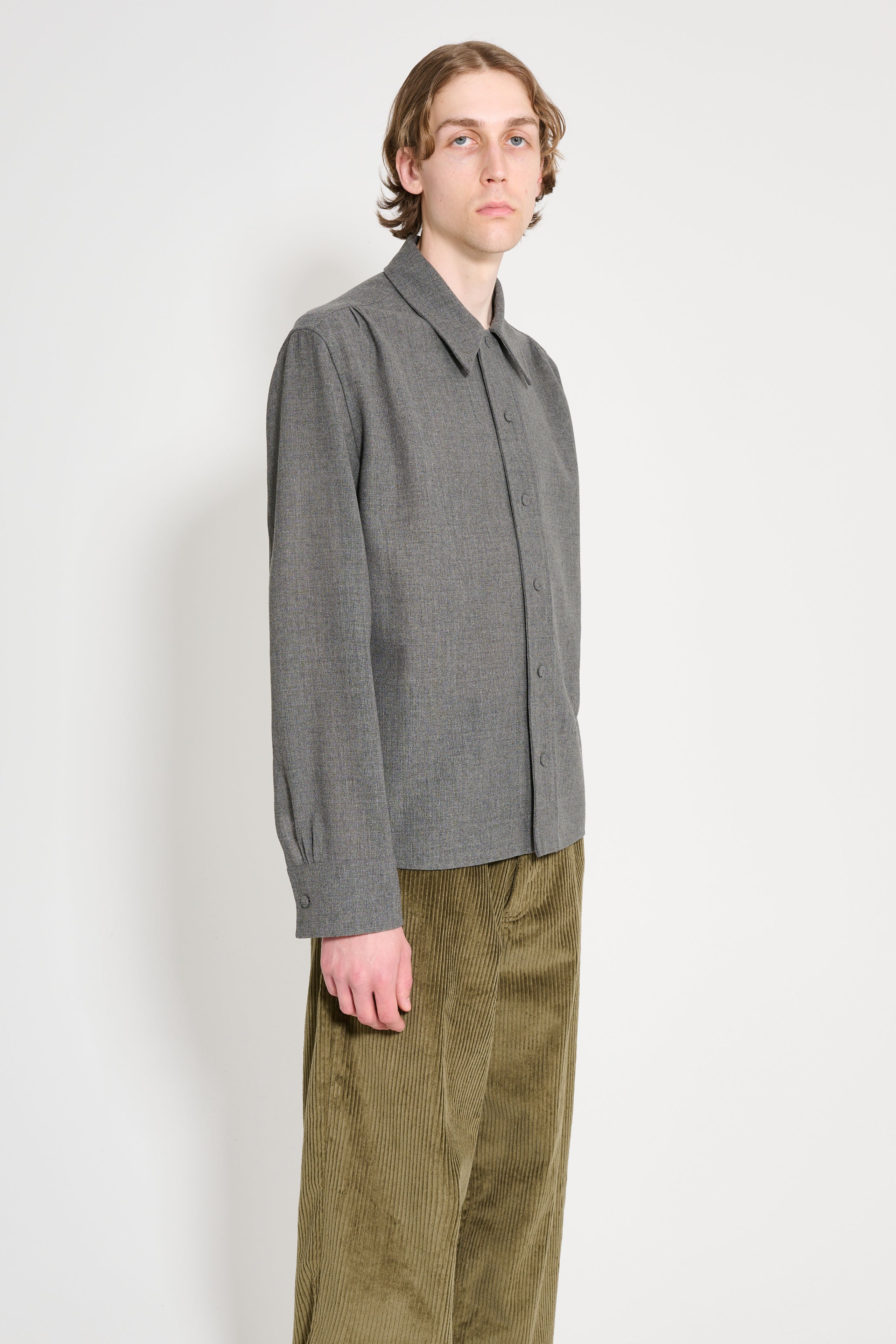 Jil Sander Detachable Jewel Clip Shirt
