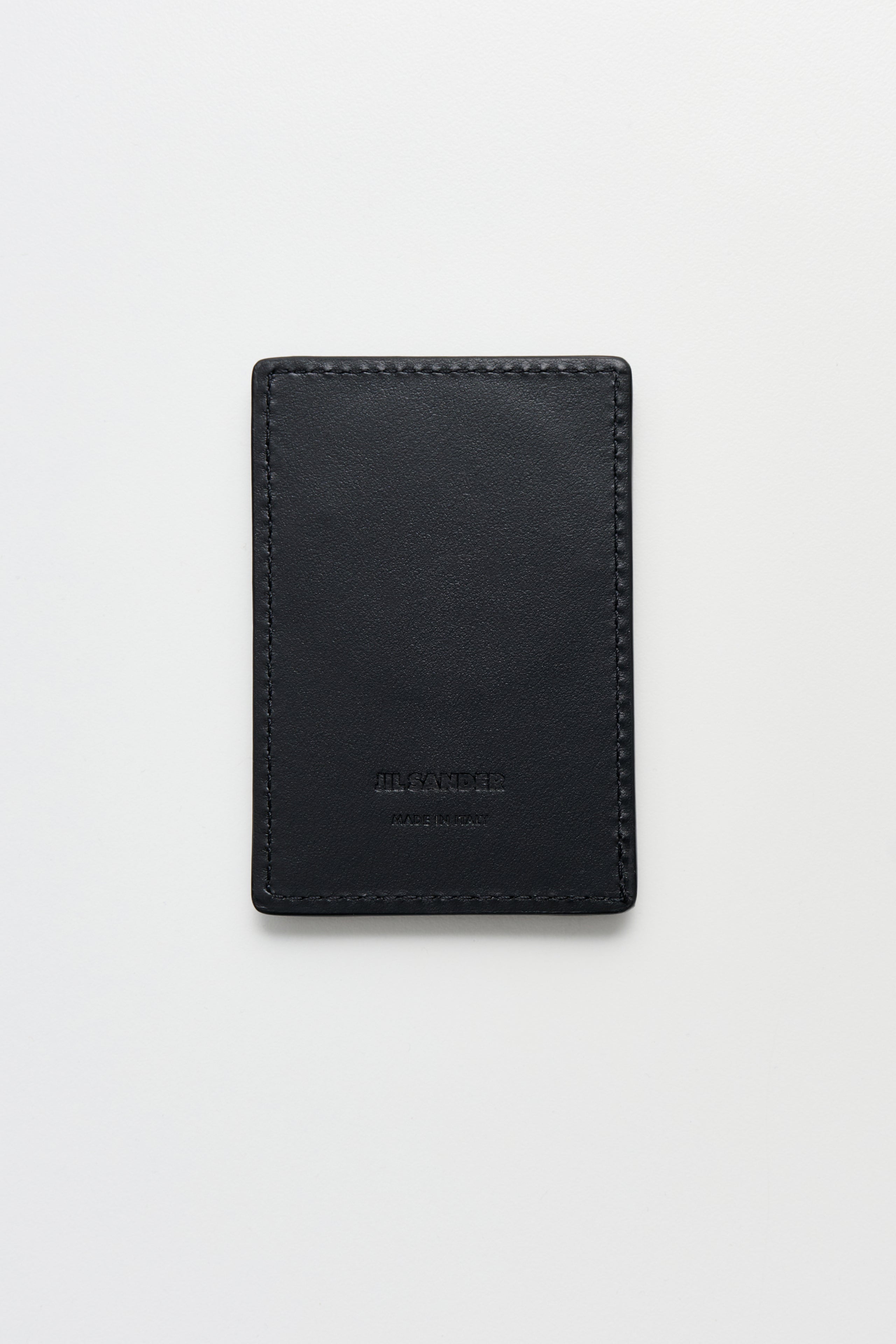 Jil Sander Magnetic Card Holder Black