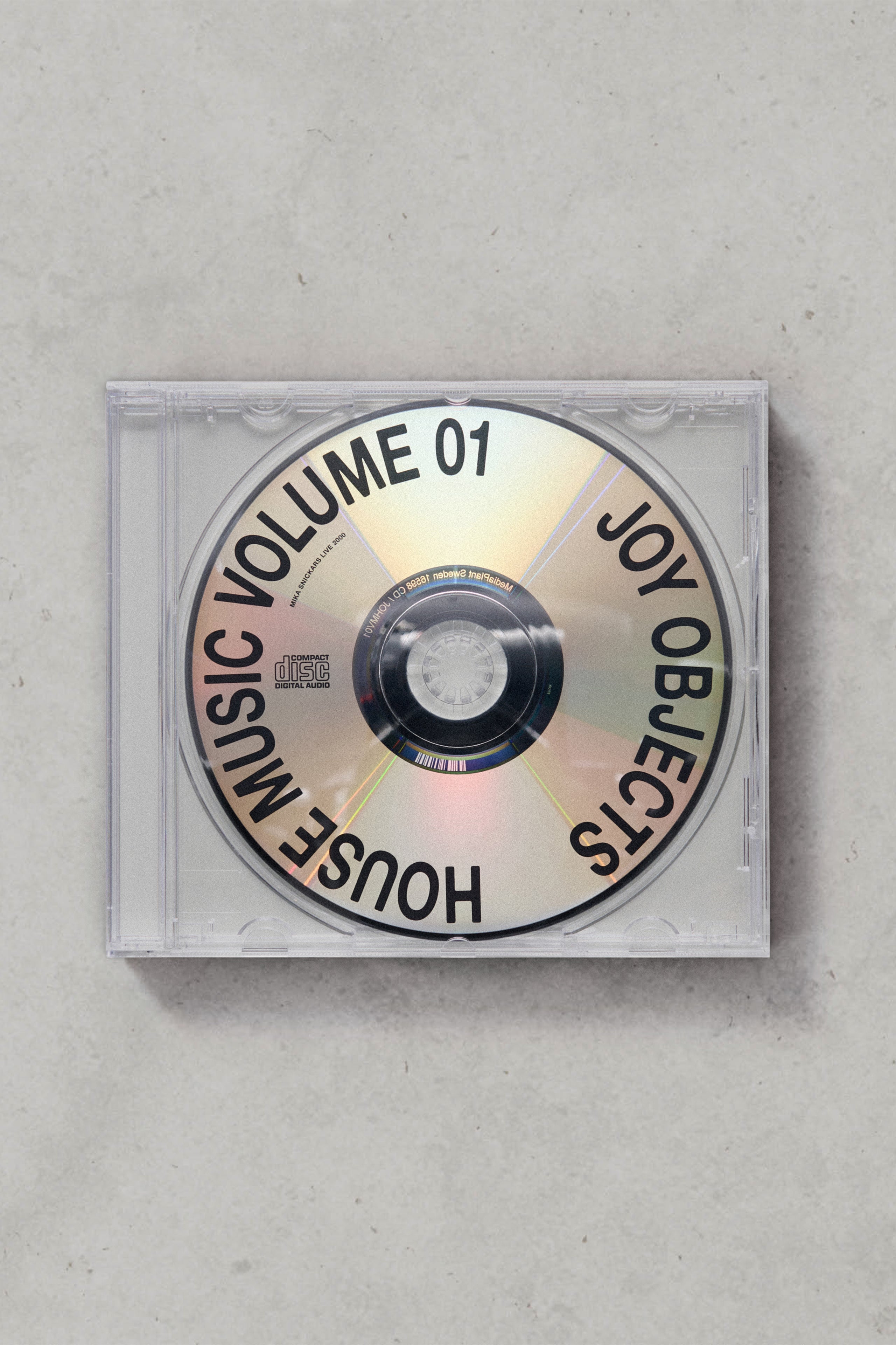 JOY Objects JOY HOUSE MUSIC VOL 1 CD by Mika Snickars