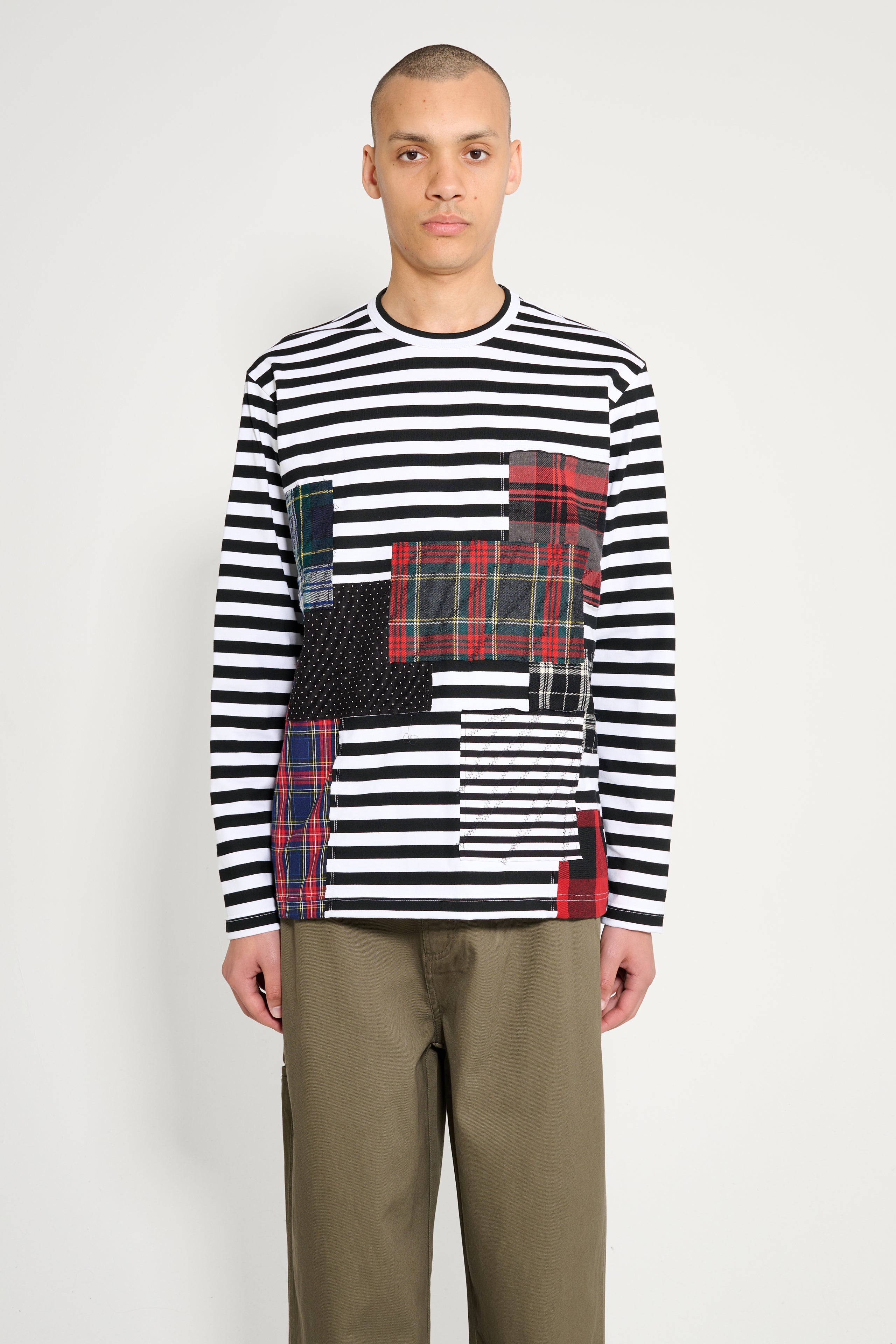 Junya Watanabe MAN T-shirt White / Black