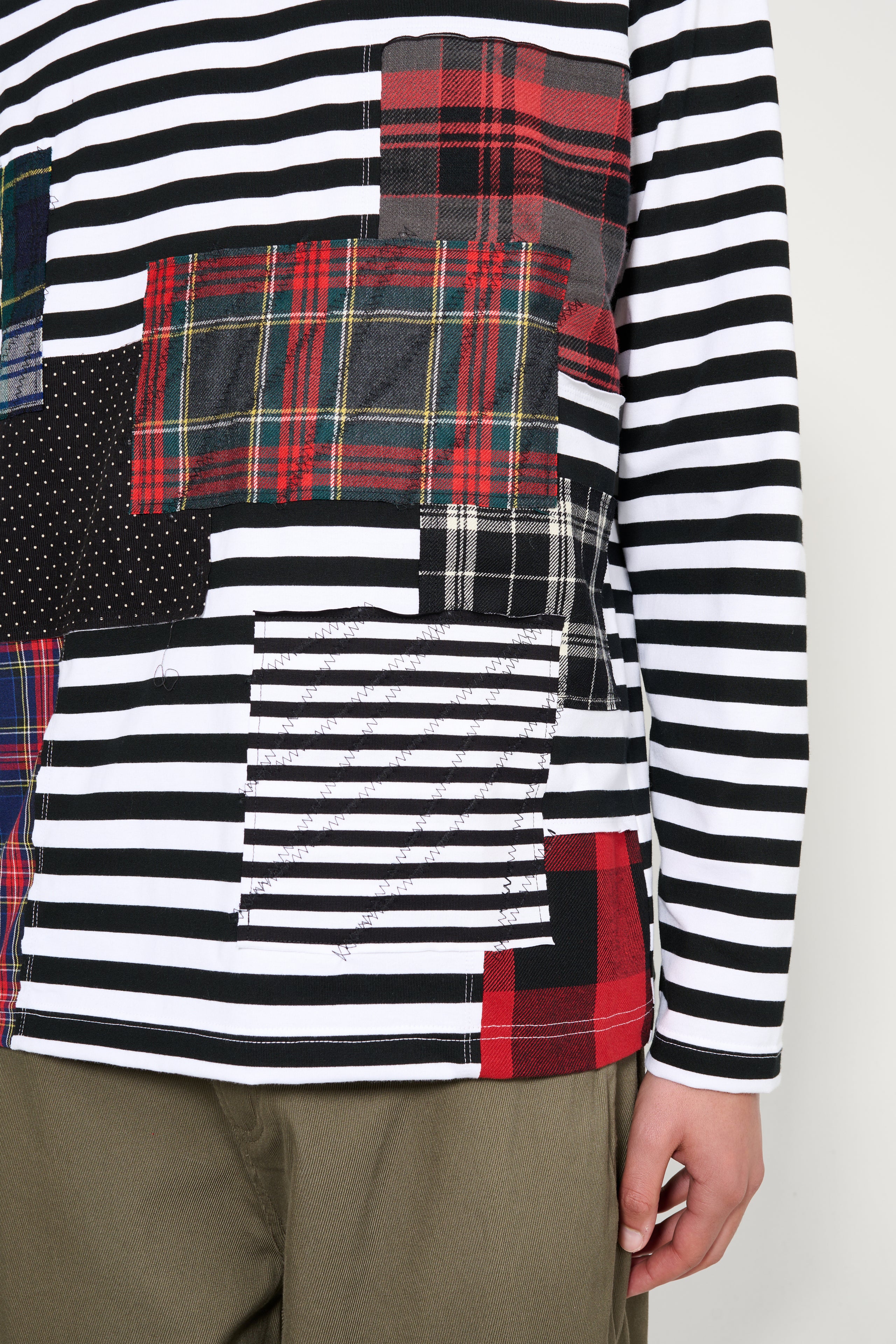 Junya Watanabe MAN T-shirt White / Black