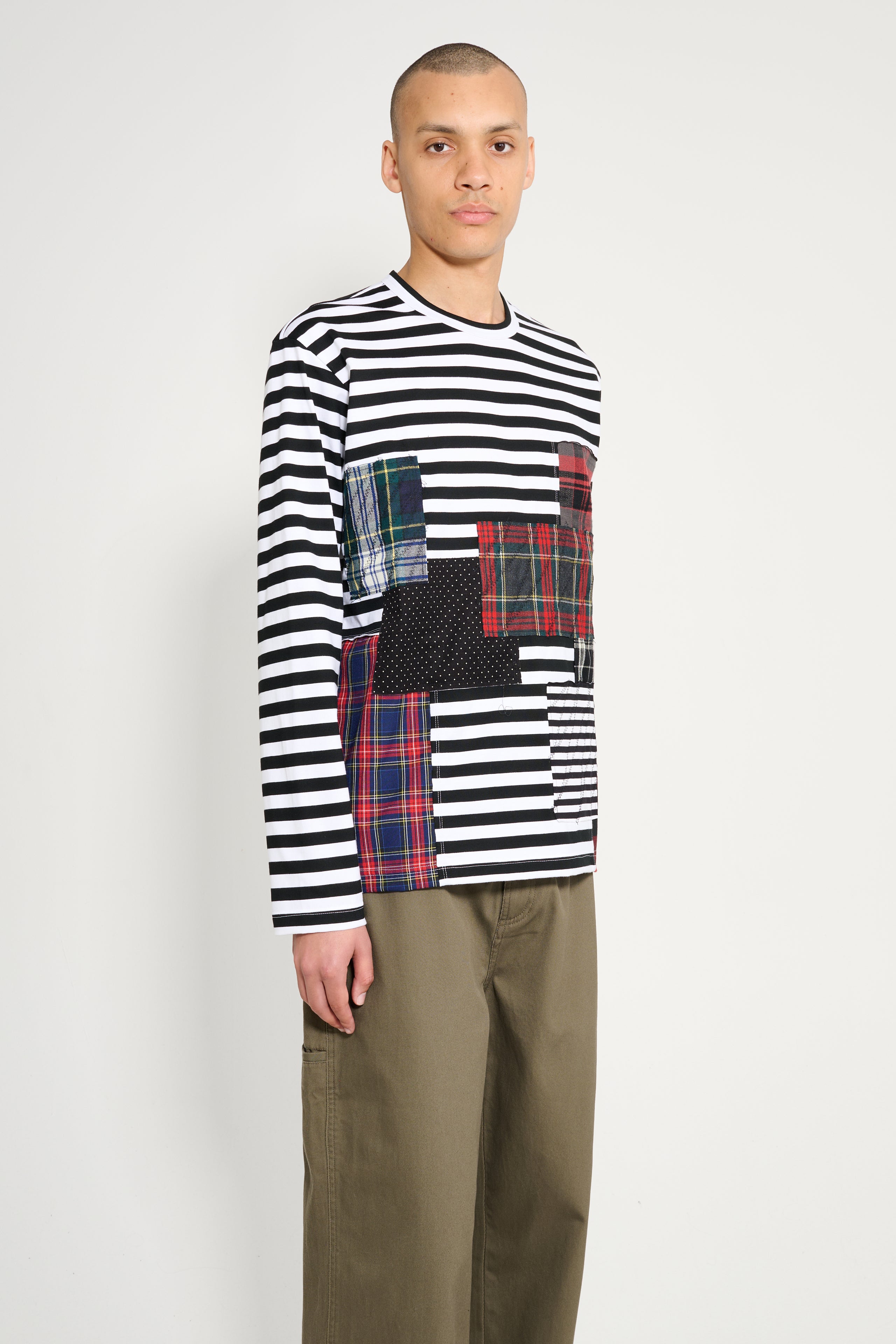 Junya Watanabe MAN T-shirt White / Black