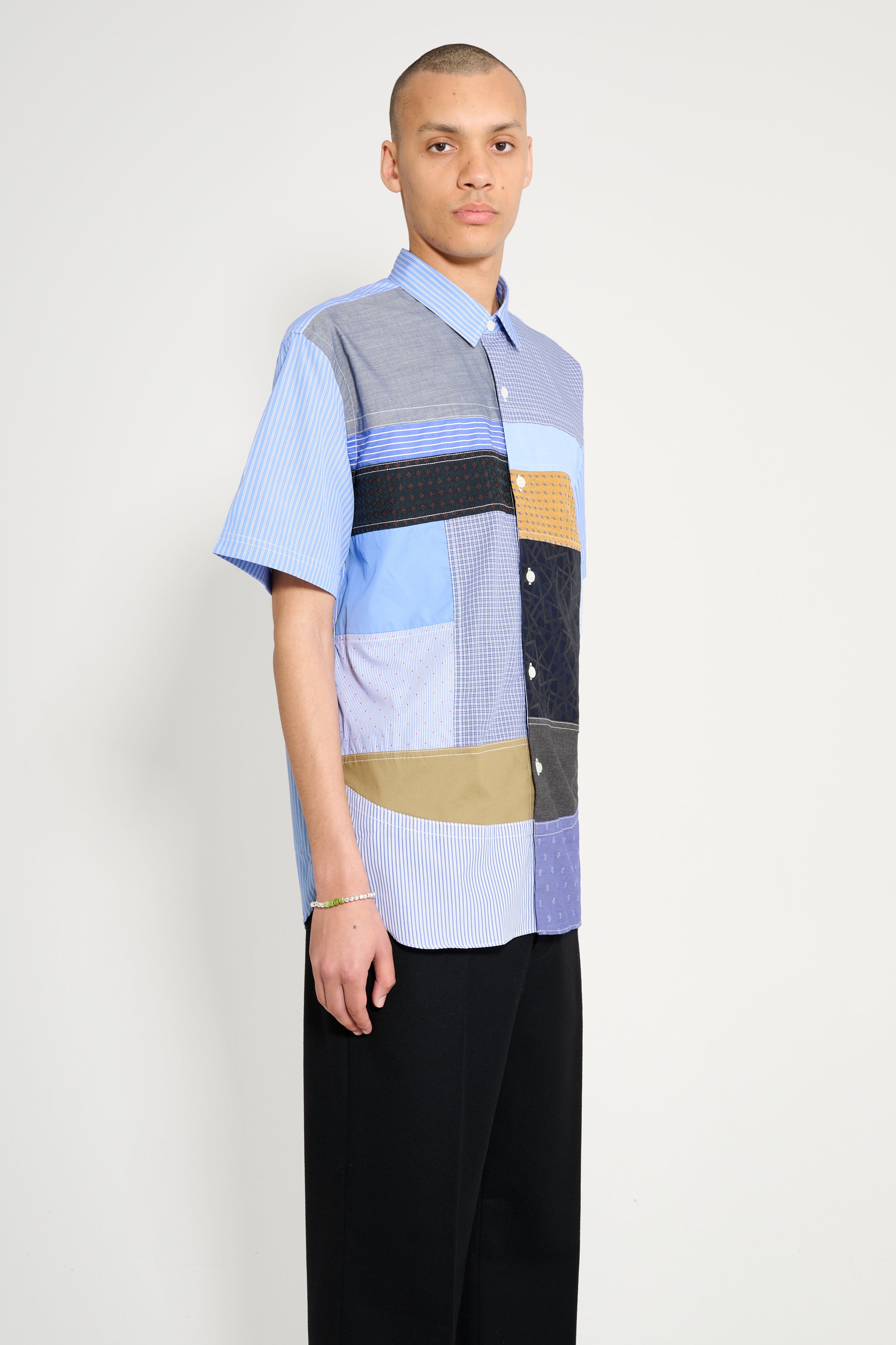 Junya Watanabe MAN Shirt Sax / White / Navy