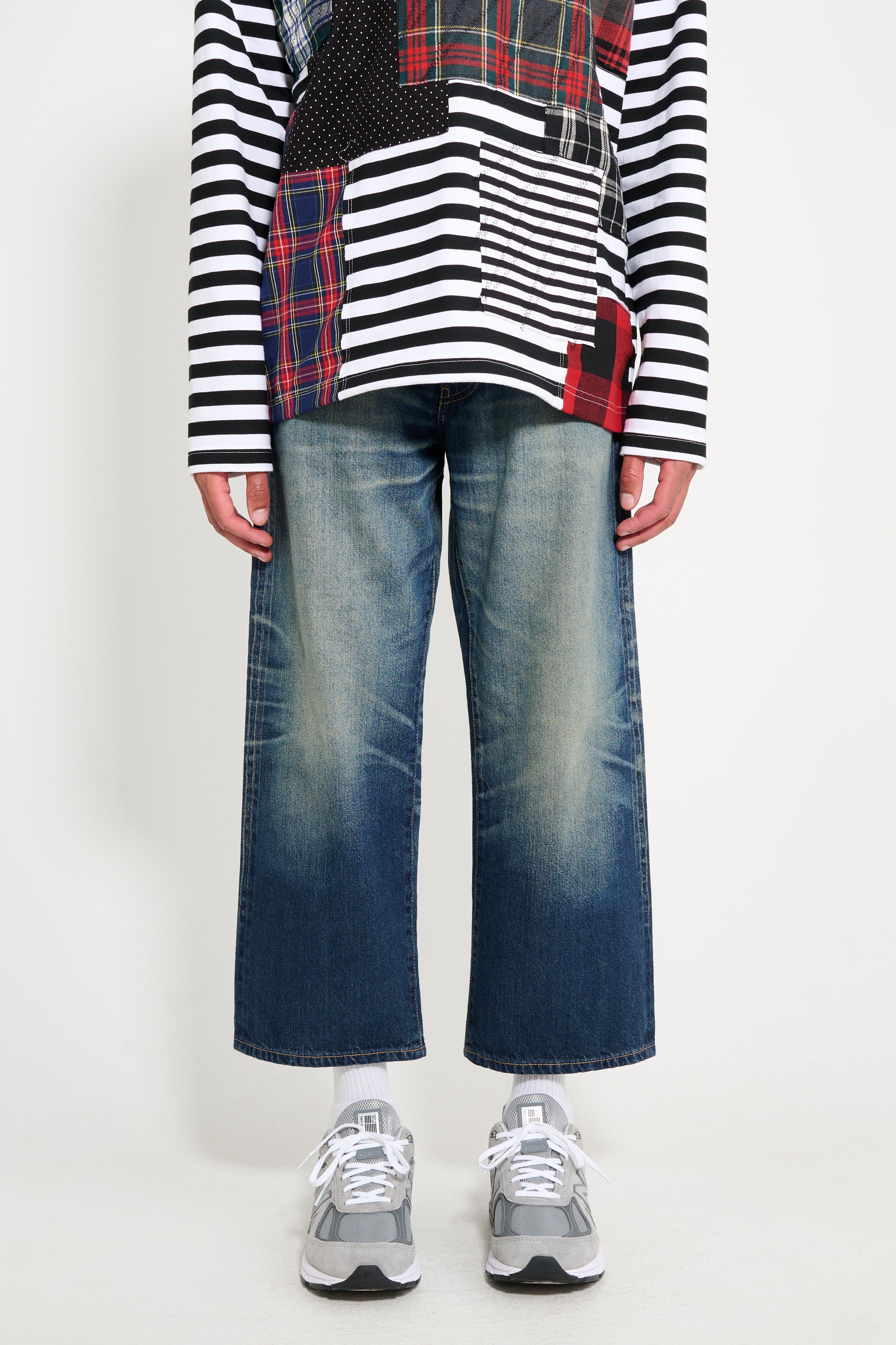 Junya Watanabe MAN Cropped Jeans Vintage Wash