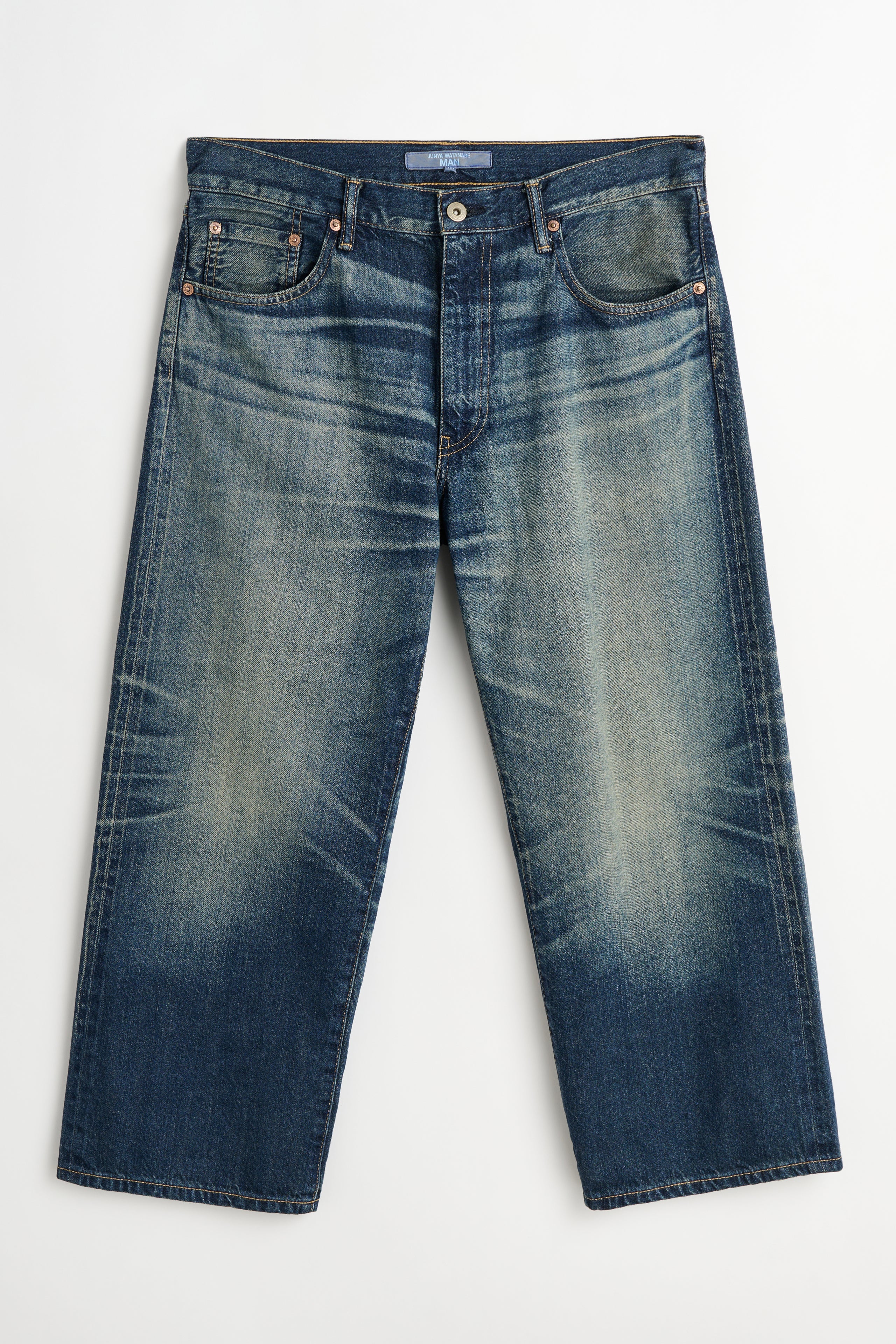 Junya Watanabe MAN Cropped Jeans Vintage Wash