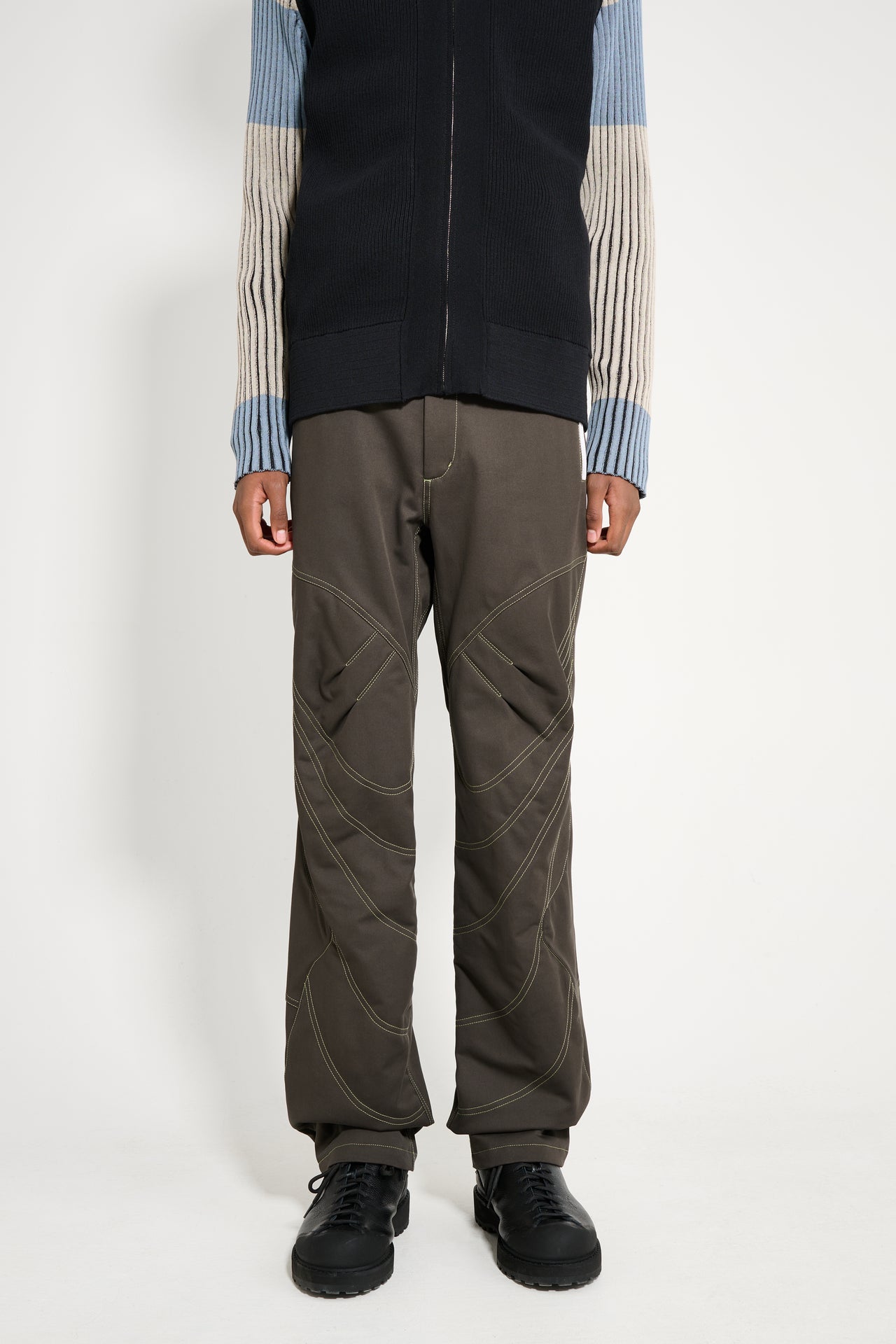 Kiko Kostadinov Solix Zip Trouser Java Brown