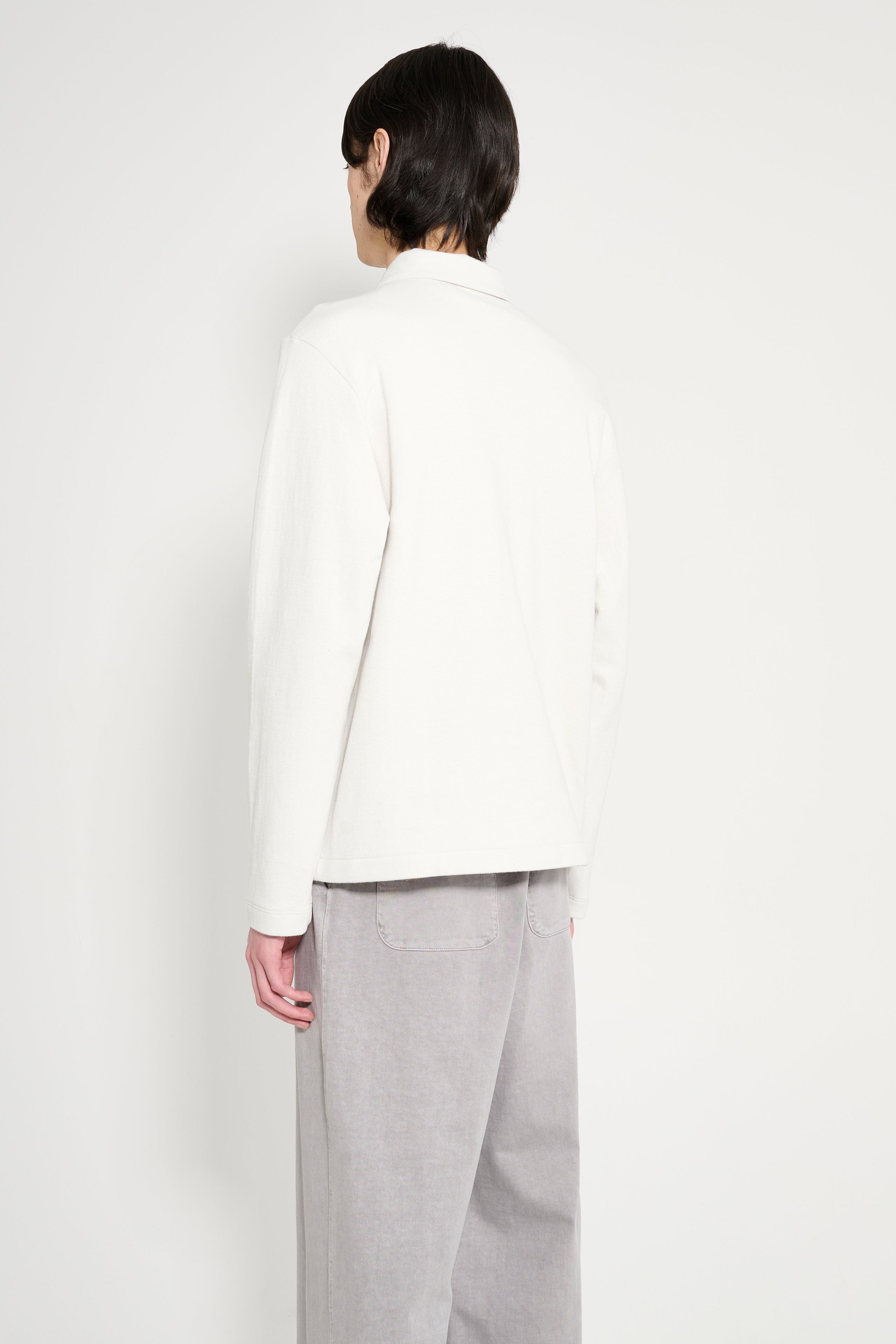 Lady White Co. Double Knit Jacket Off White